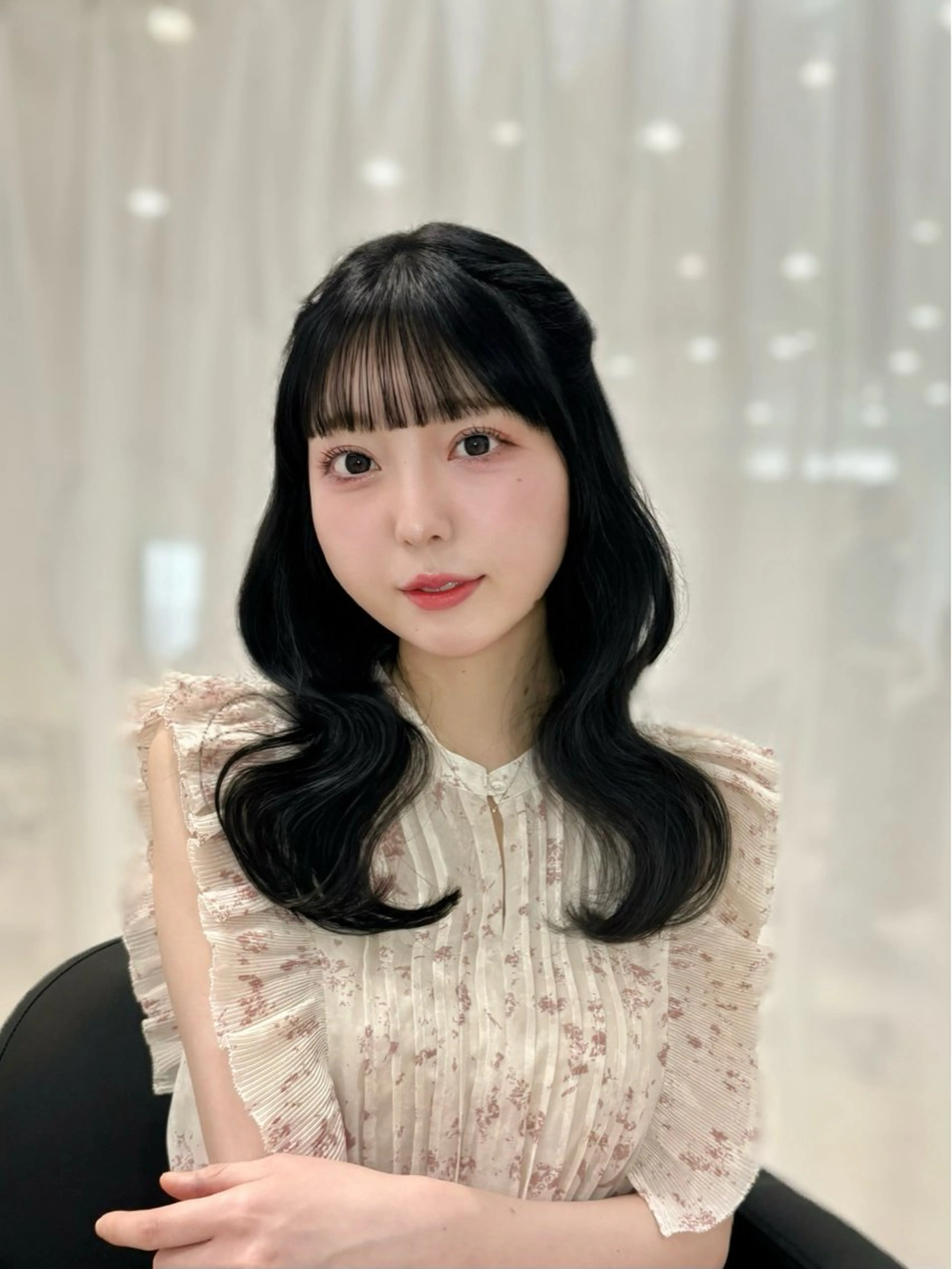 【 前髪のうねり解消🪄︎︎♡ 】髪質改善✨️前髪縮毛矯正 🫧の写真