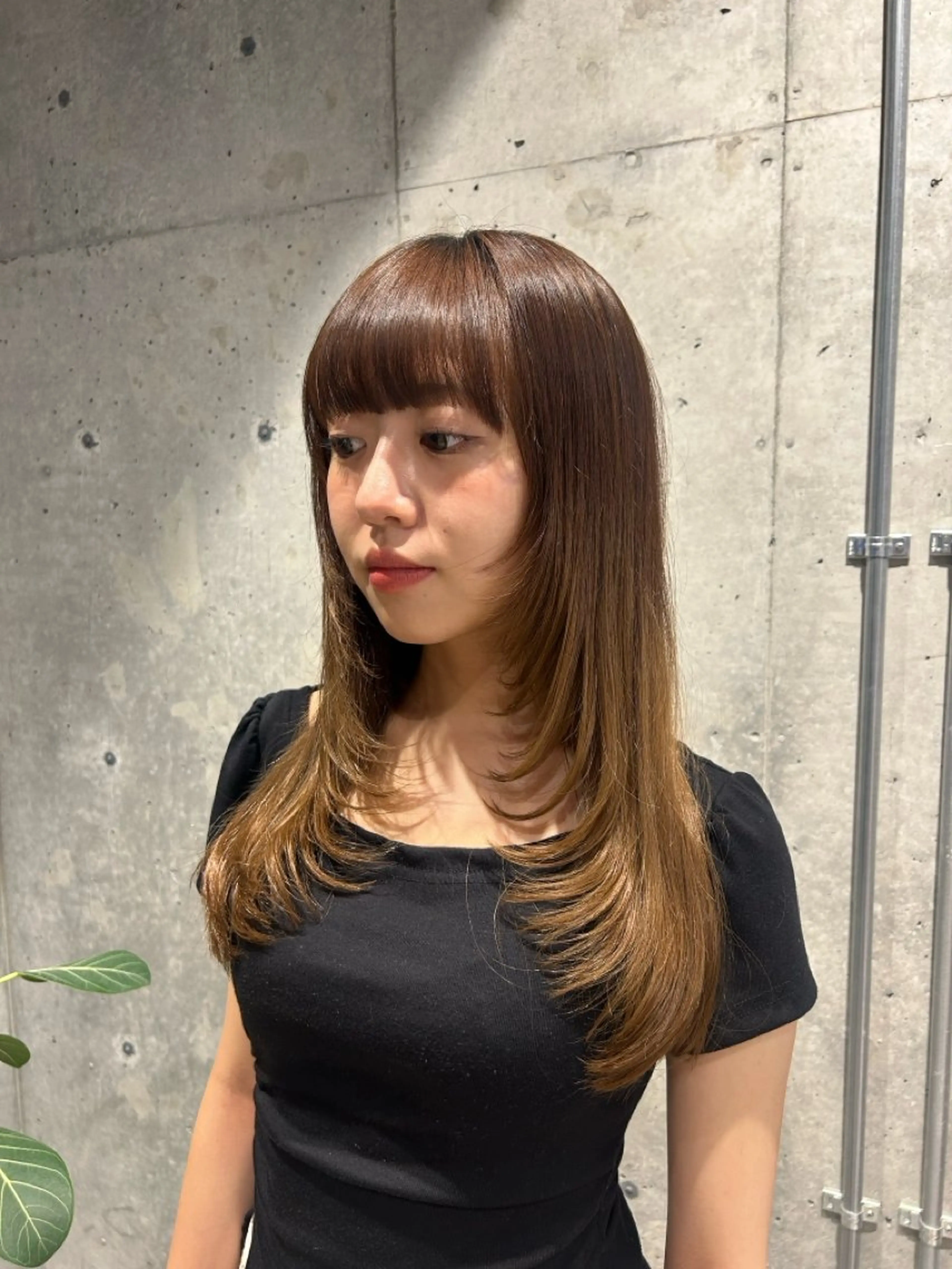 ロング レイヤーカット モテ艶カラー/ KaRin👼🏻のヘアスタイル