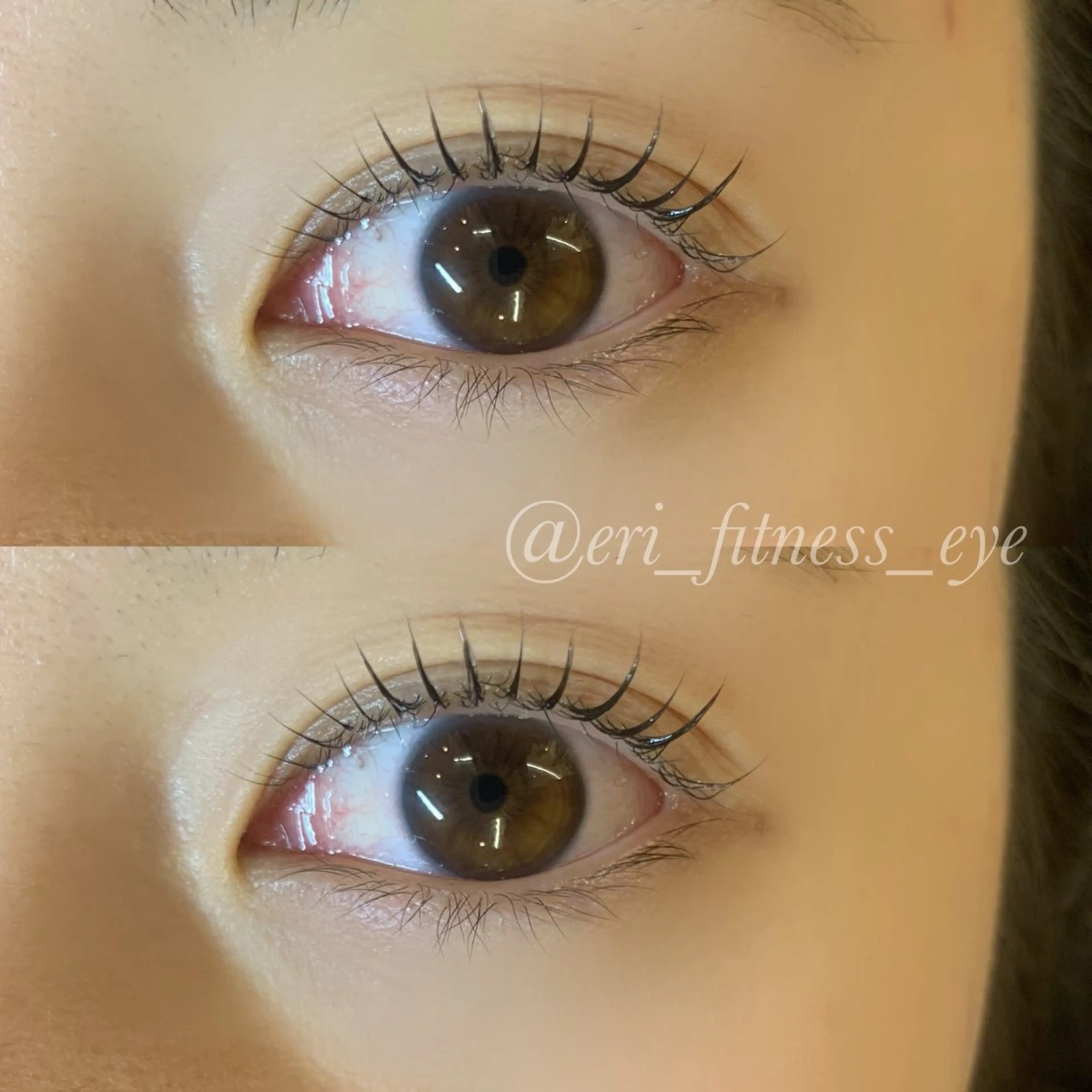 マツエク・マツパ 一重×まつ毛パーマ DROP所属・DROP ERIKAのマツエク・マツパデザイン