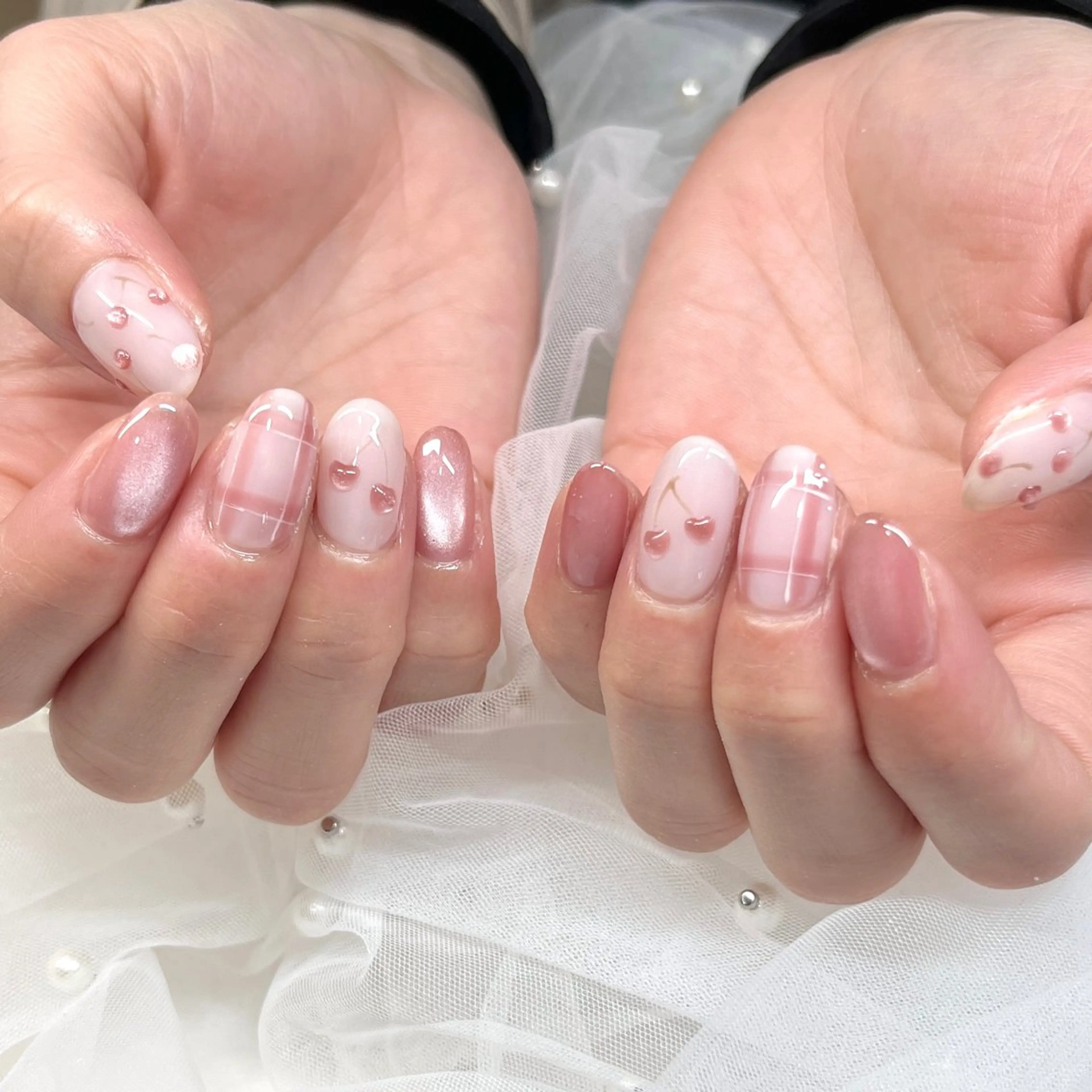 ネイル エルバイノリコ加藤 パラジェル取り扱い店のネイルデザイン