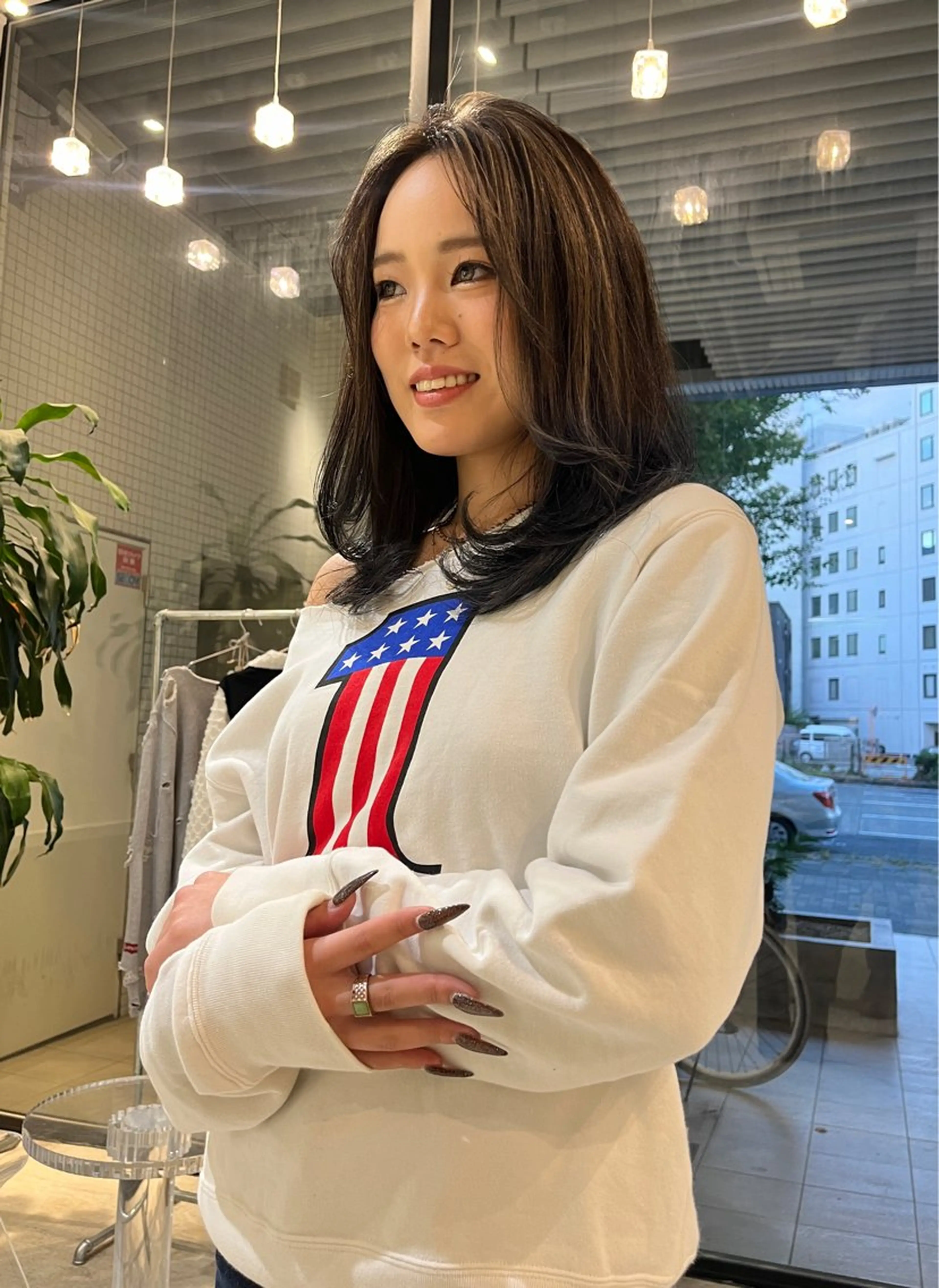 カラー DEAN名駅店所属・🖤エクステ/ハイト ーン/KANNA🖤のヘアスタイル