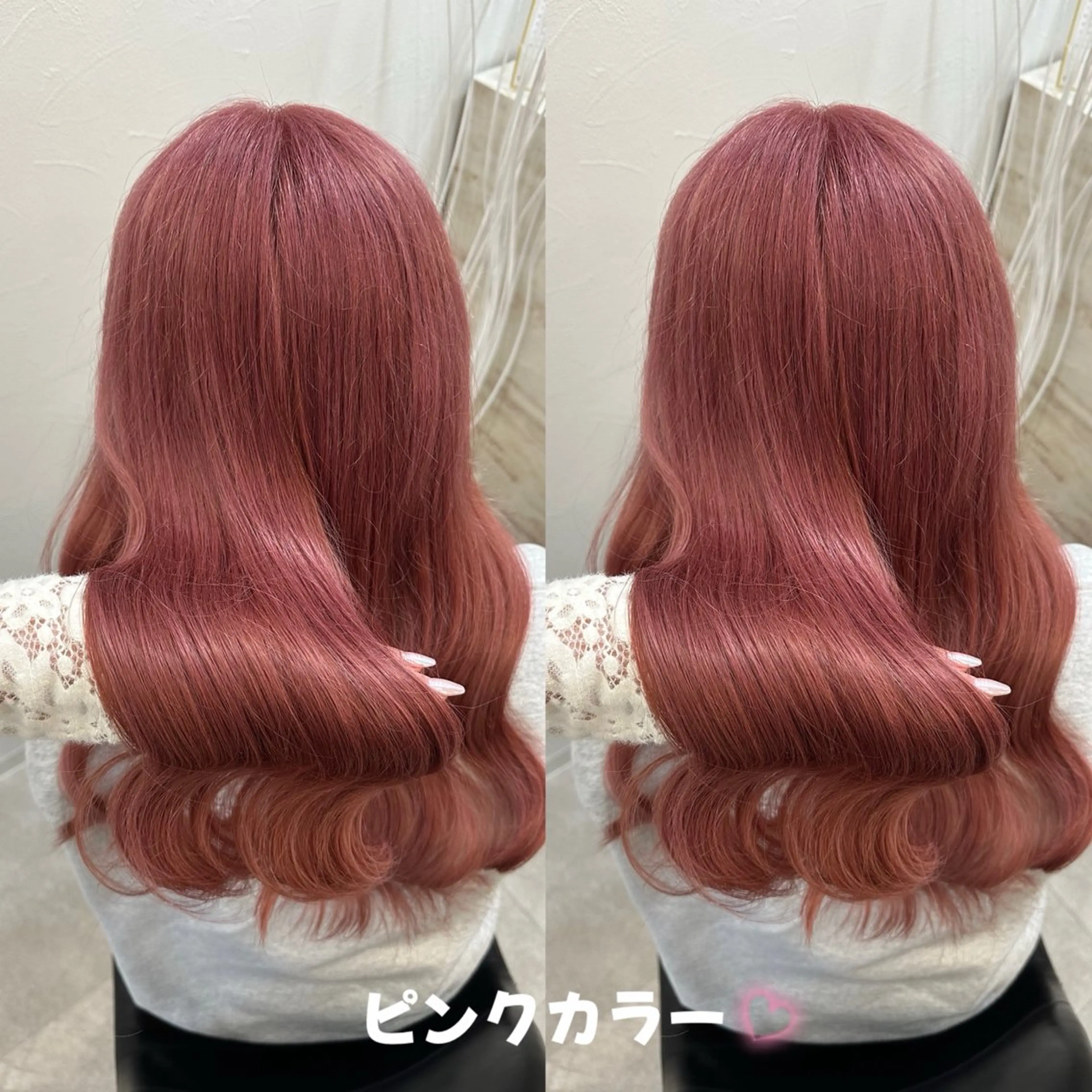 ロング カット ヘアカラー トリートメント lovis🧸ゆうあ 🧸/透明感カラーのヘアスタイル
