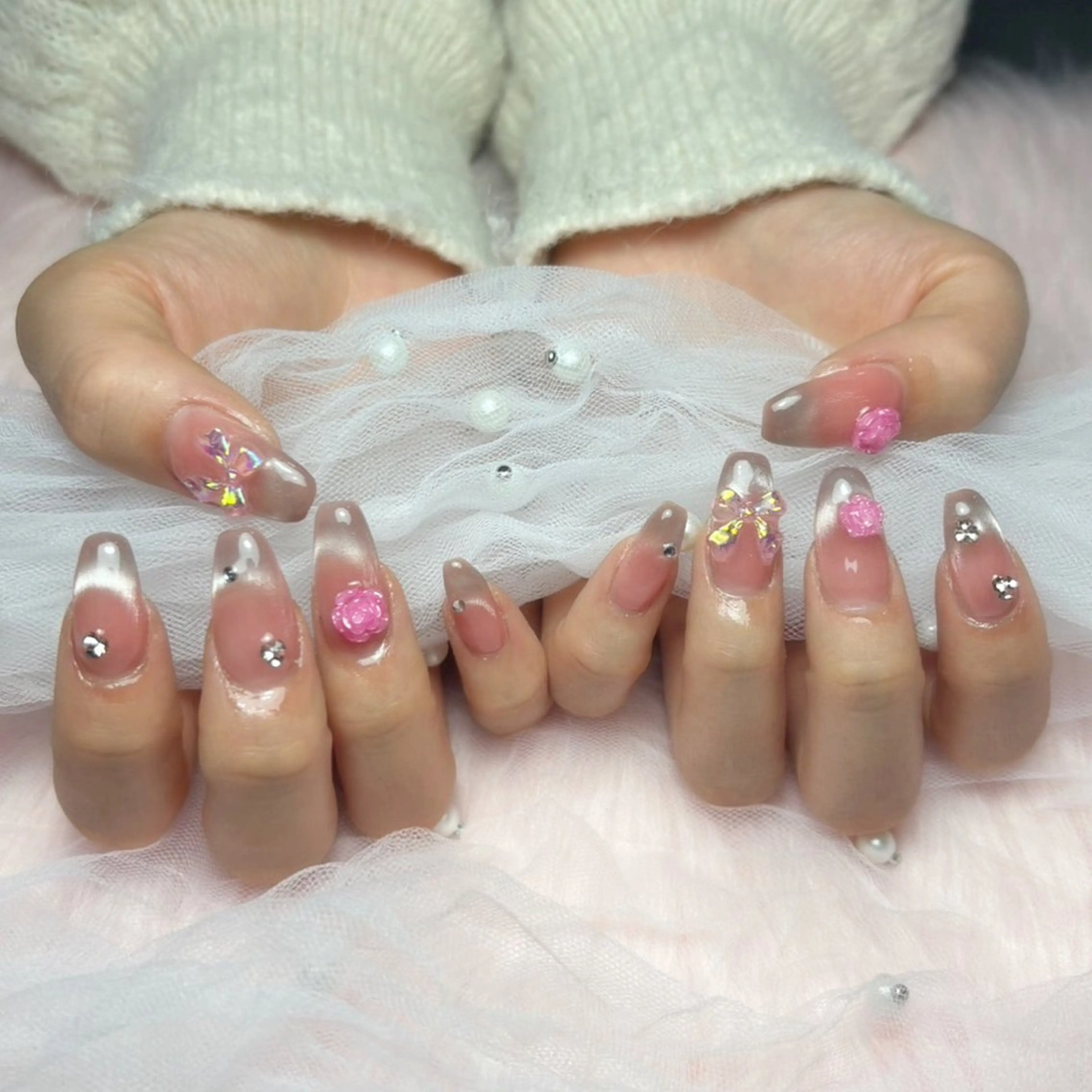 ネイル ハンドネイル ハンドケア ネイルサロン Date🤍のネイルデザイン