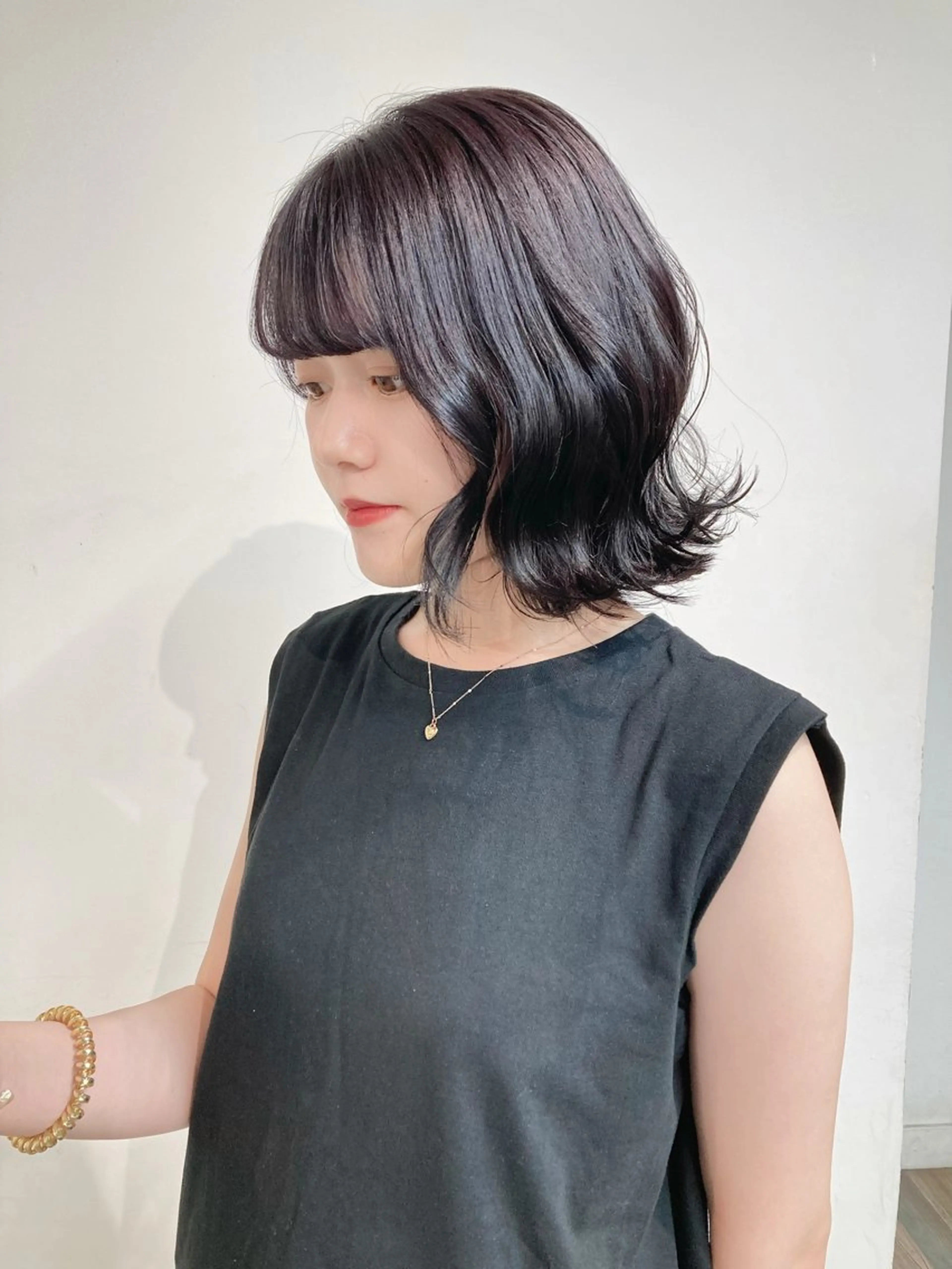 ミディアム カラー カット トリートメント ヘアセット ✂️似合わせの魔術師 石田一樹✂️のヘアスタイル