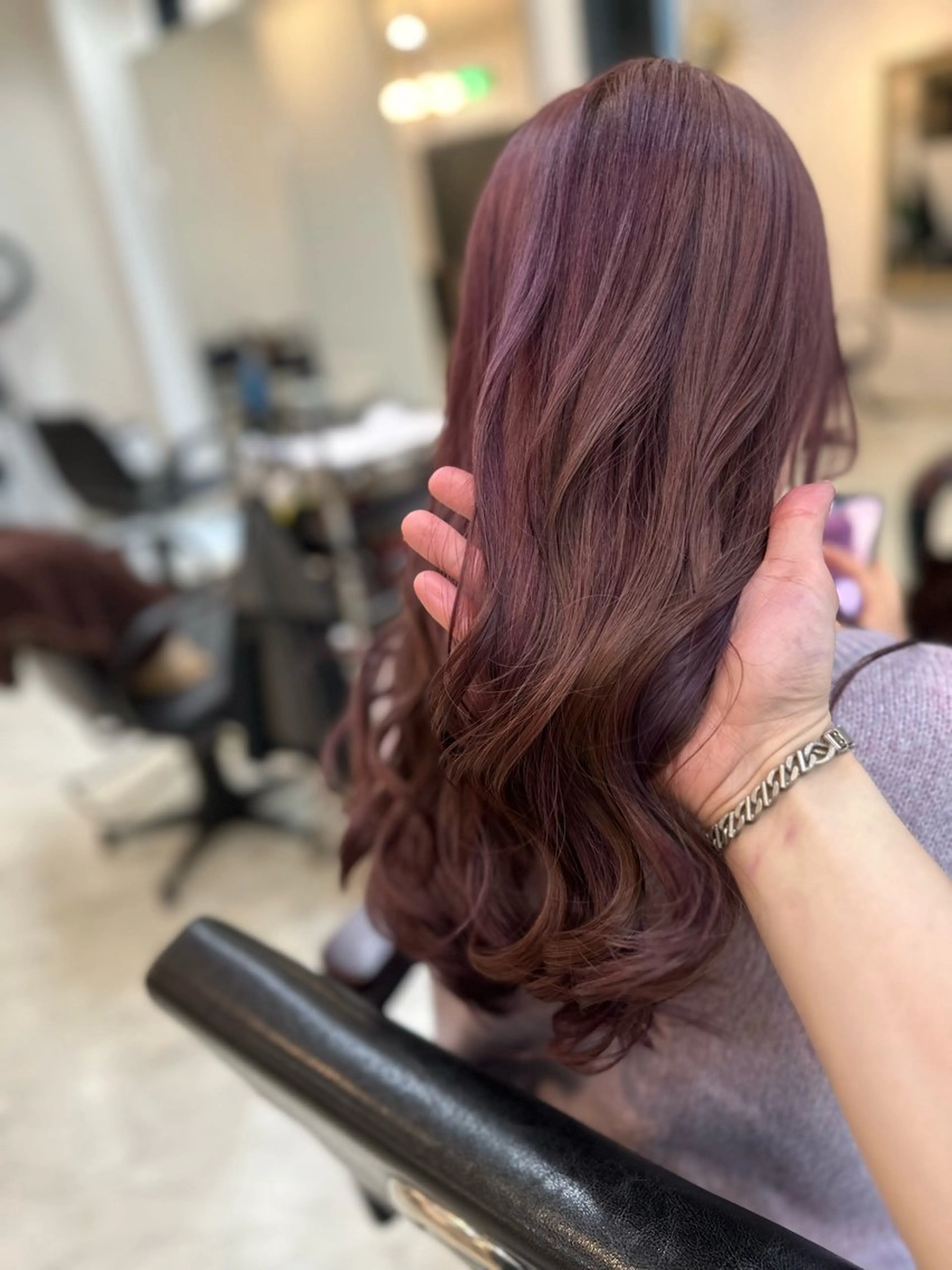ロング カラー ピンクカラー バイオレットカラー カット ヘアカラー トリートメント Artir所属・☆毎月先着15名まで ☆シバタユートのヘアスタイル