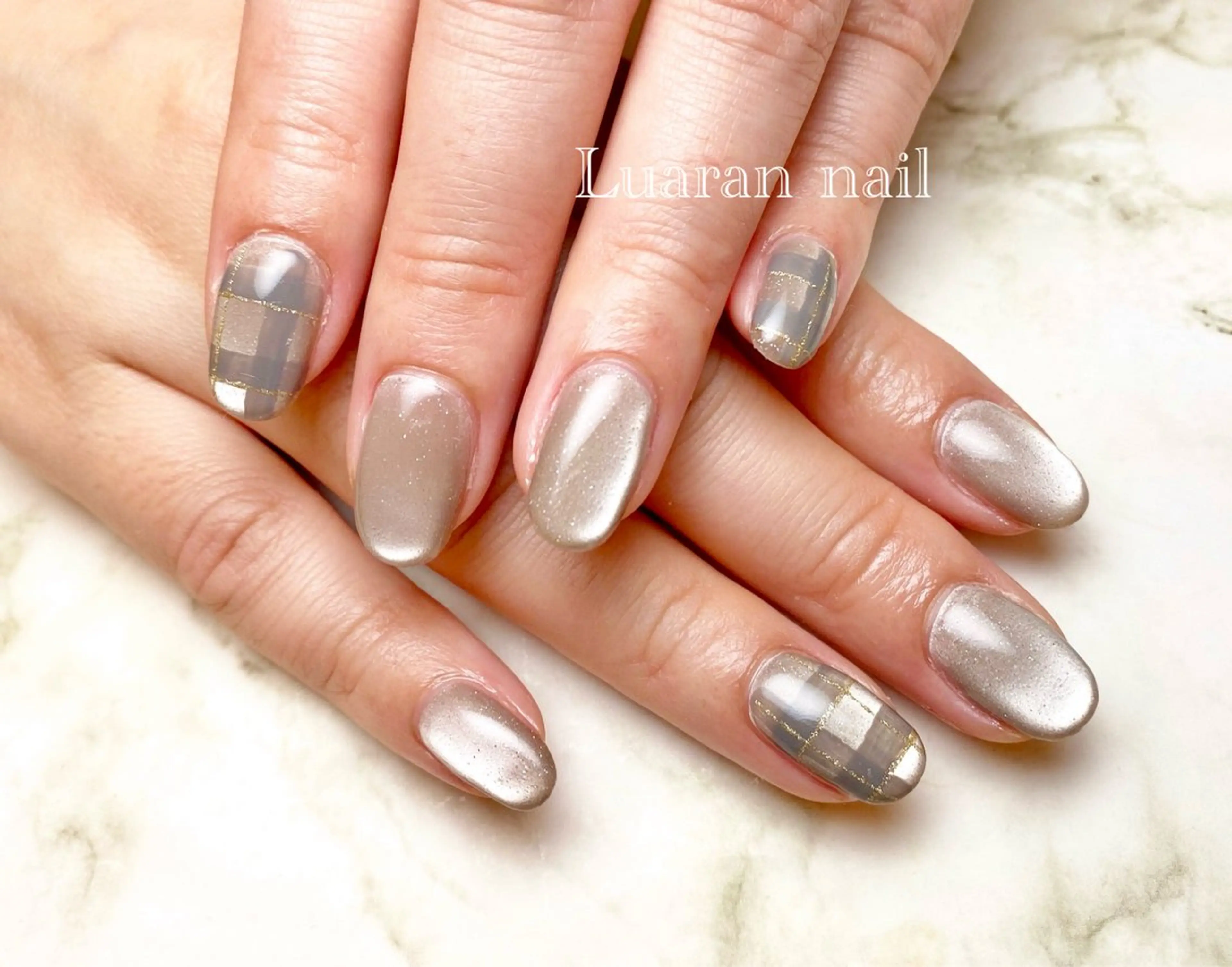 ネイル ハンドネイル Luaran nailのネイルデザイン