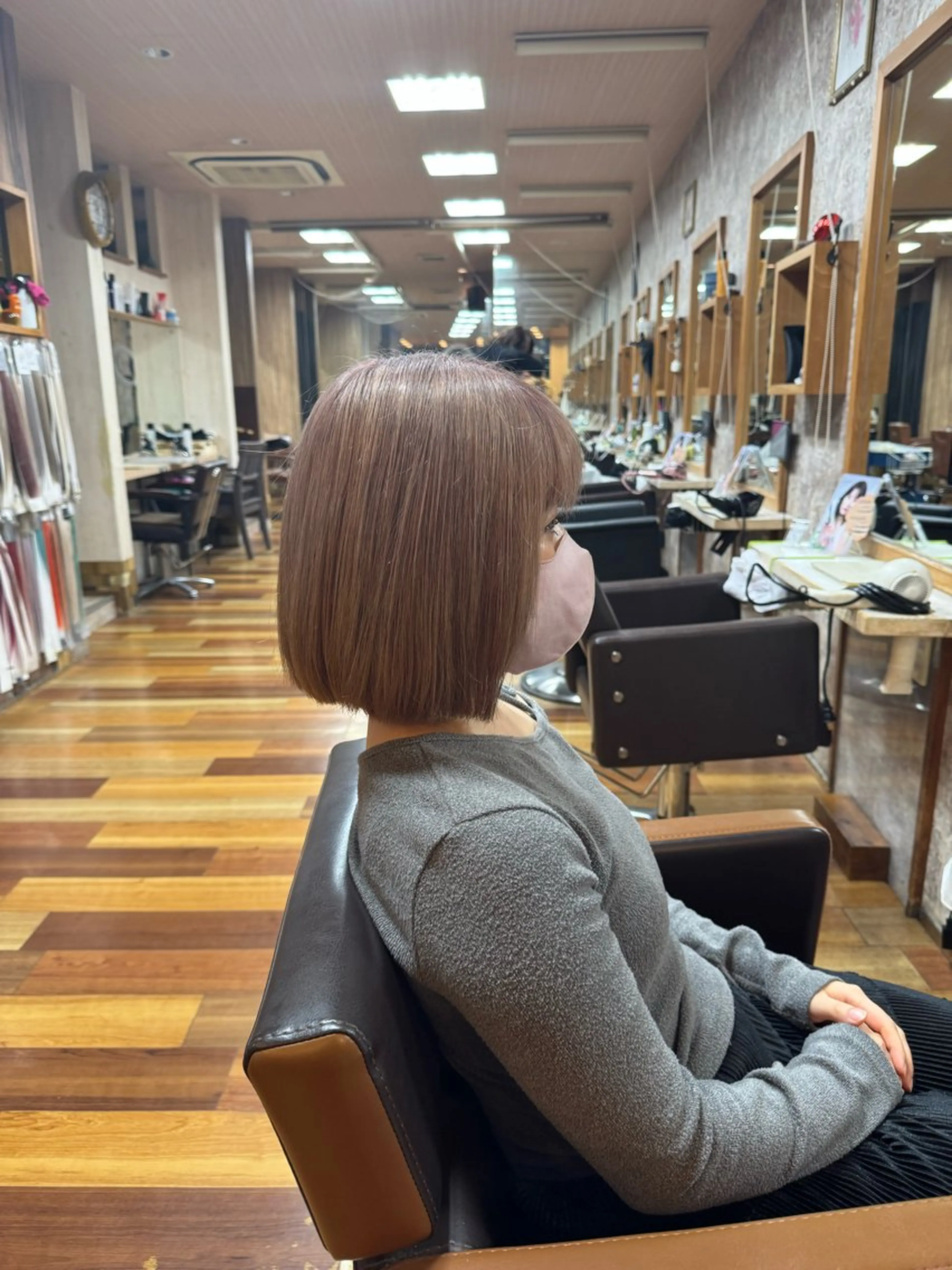 カラー フェードカット ✄杉山来輝金沢文庫のヘアスタイル