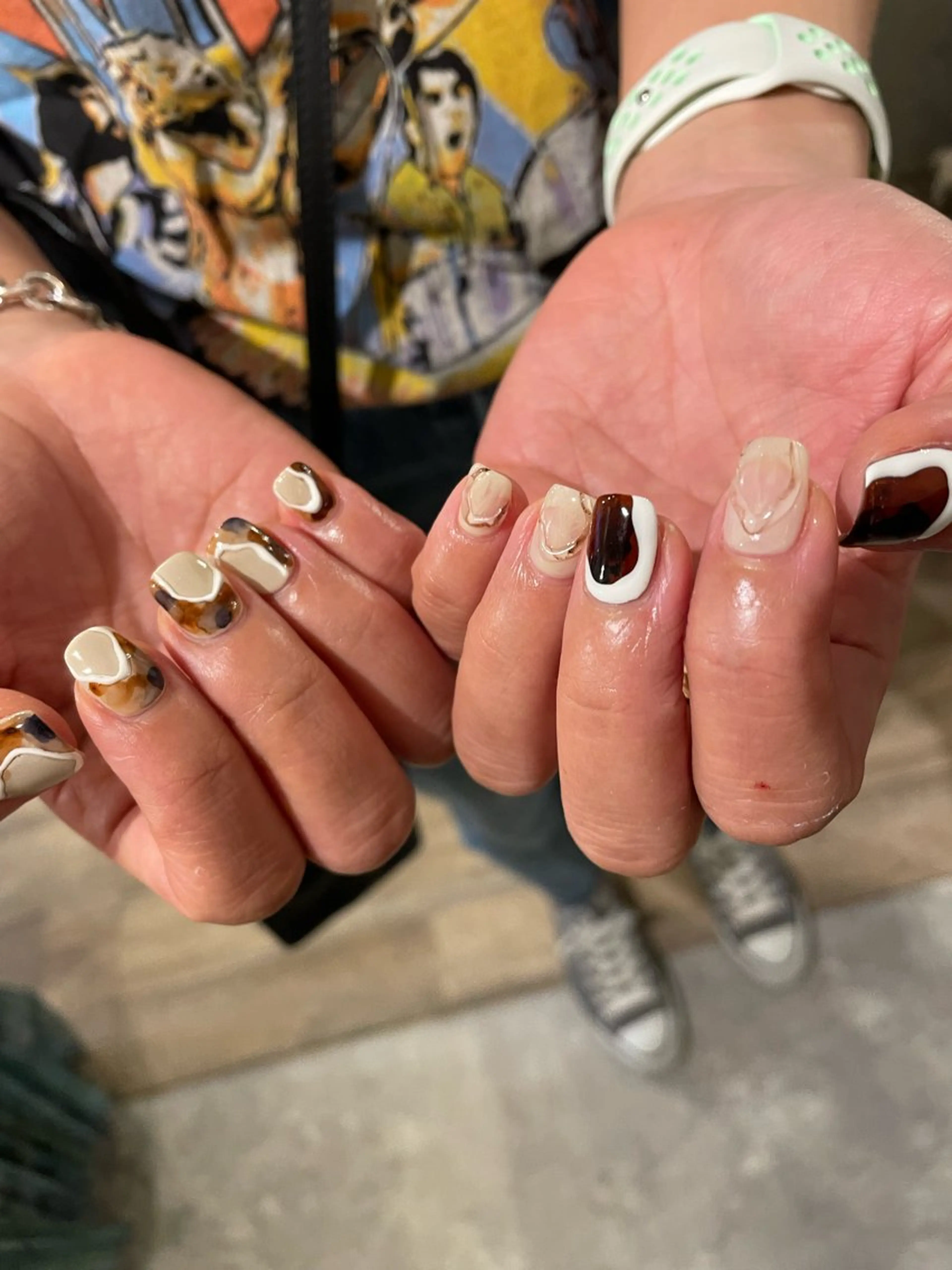 ネイル ハンドネイル フットネイル 🌕akuri🌖 nuance/専門のネイルデザイン