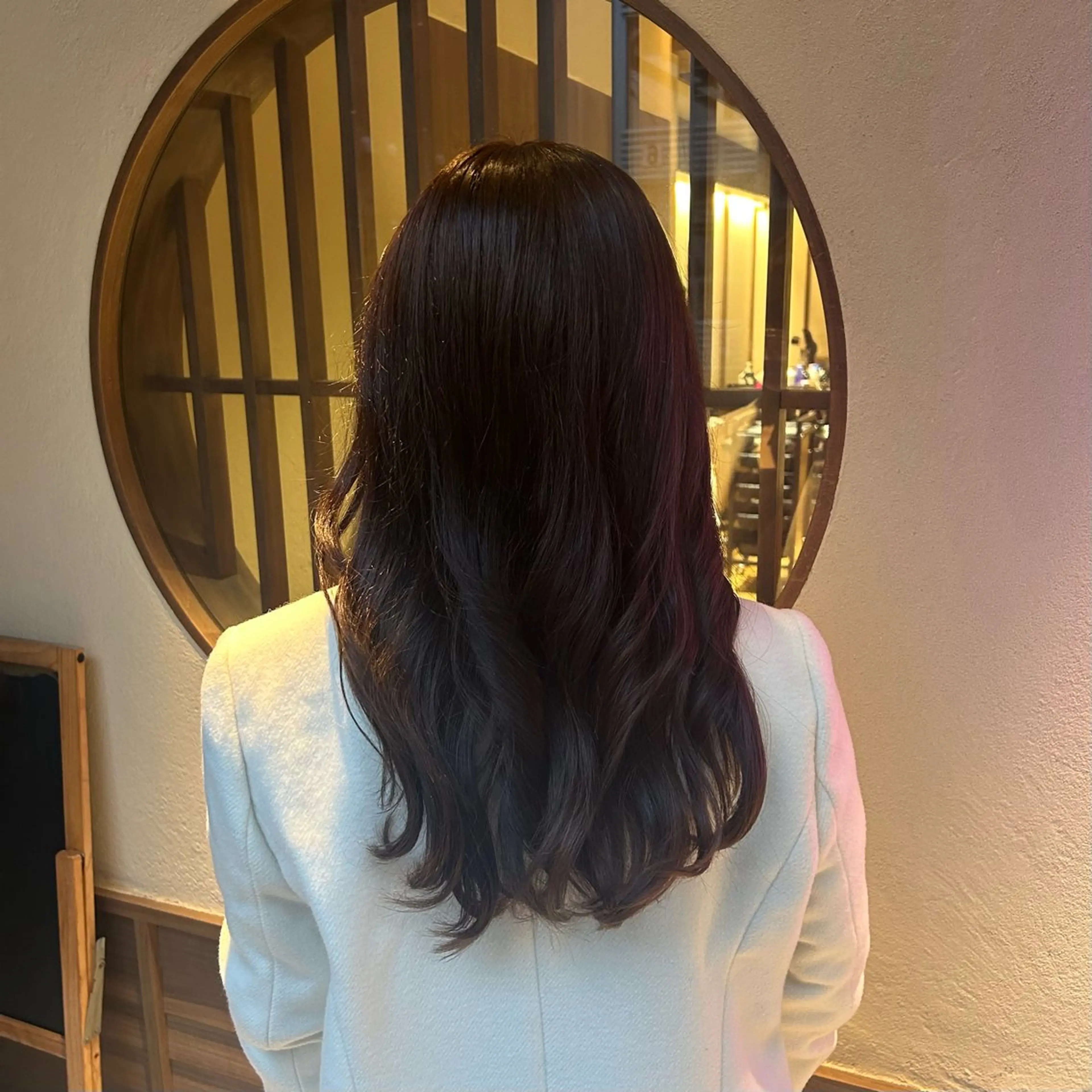 ロング カラー [透明感カラ ー🥣💕]高木愛理のヘアスタイル