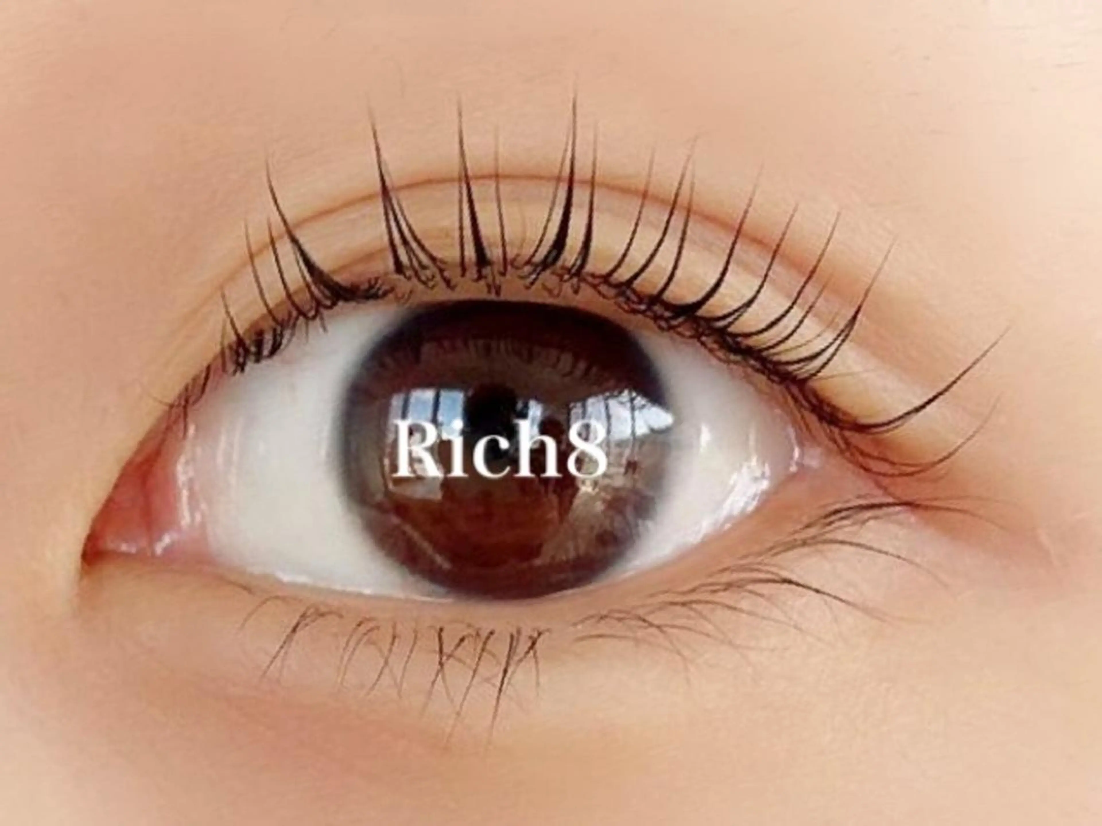 マツエク・マツパ パリジェンヌラッシュリフト マツパ Rich8原宿店 受付担当のマツエク・マツパデザイン