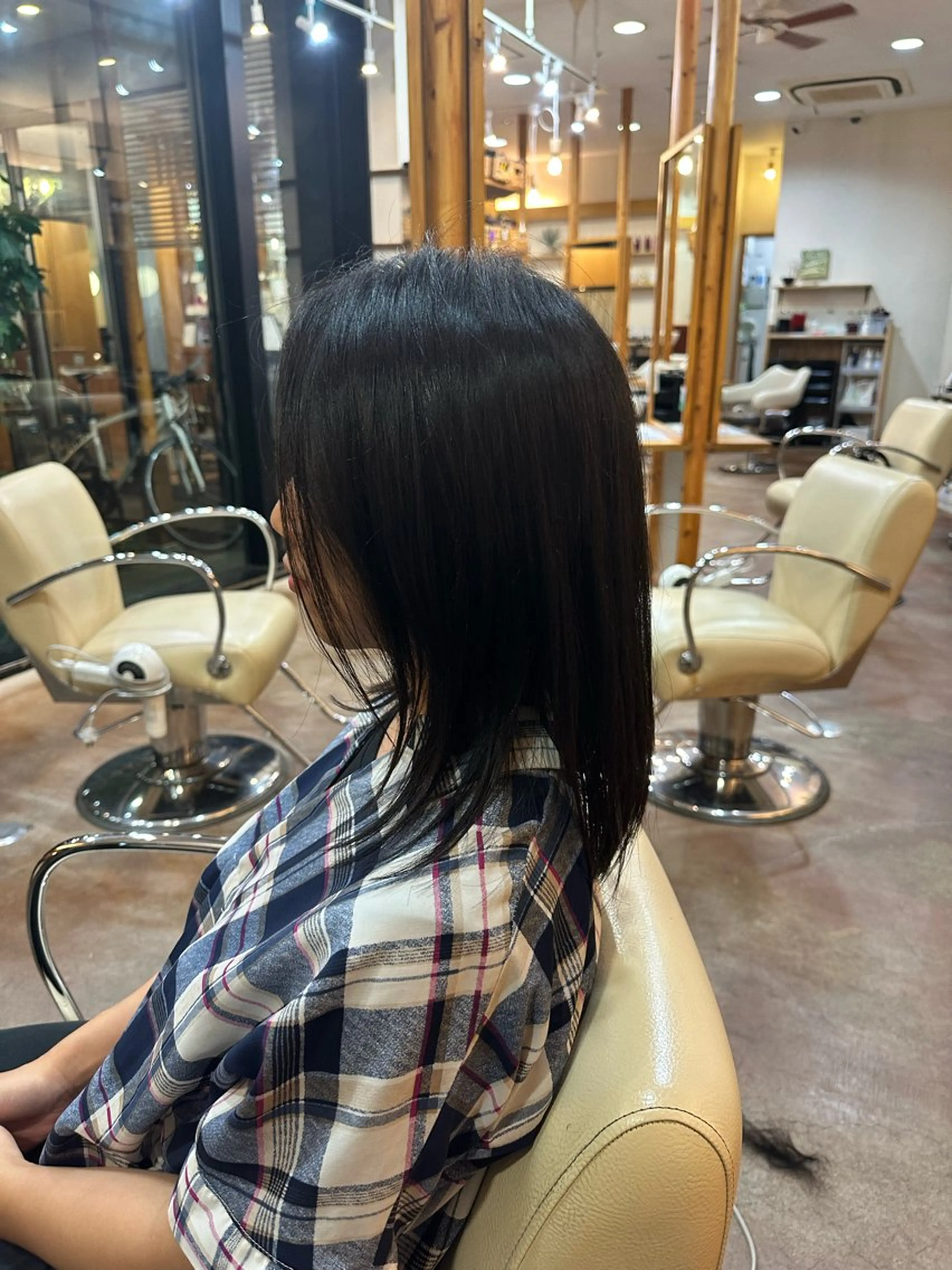 ミディアム カラー カット Lit.自由が丘(SENJYU自由が丘)所属・【髪質改善/美髪】 ⭐️川嶋 陸央⭐️のヘアスタイル