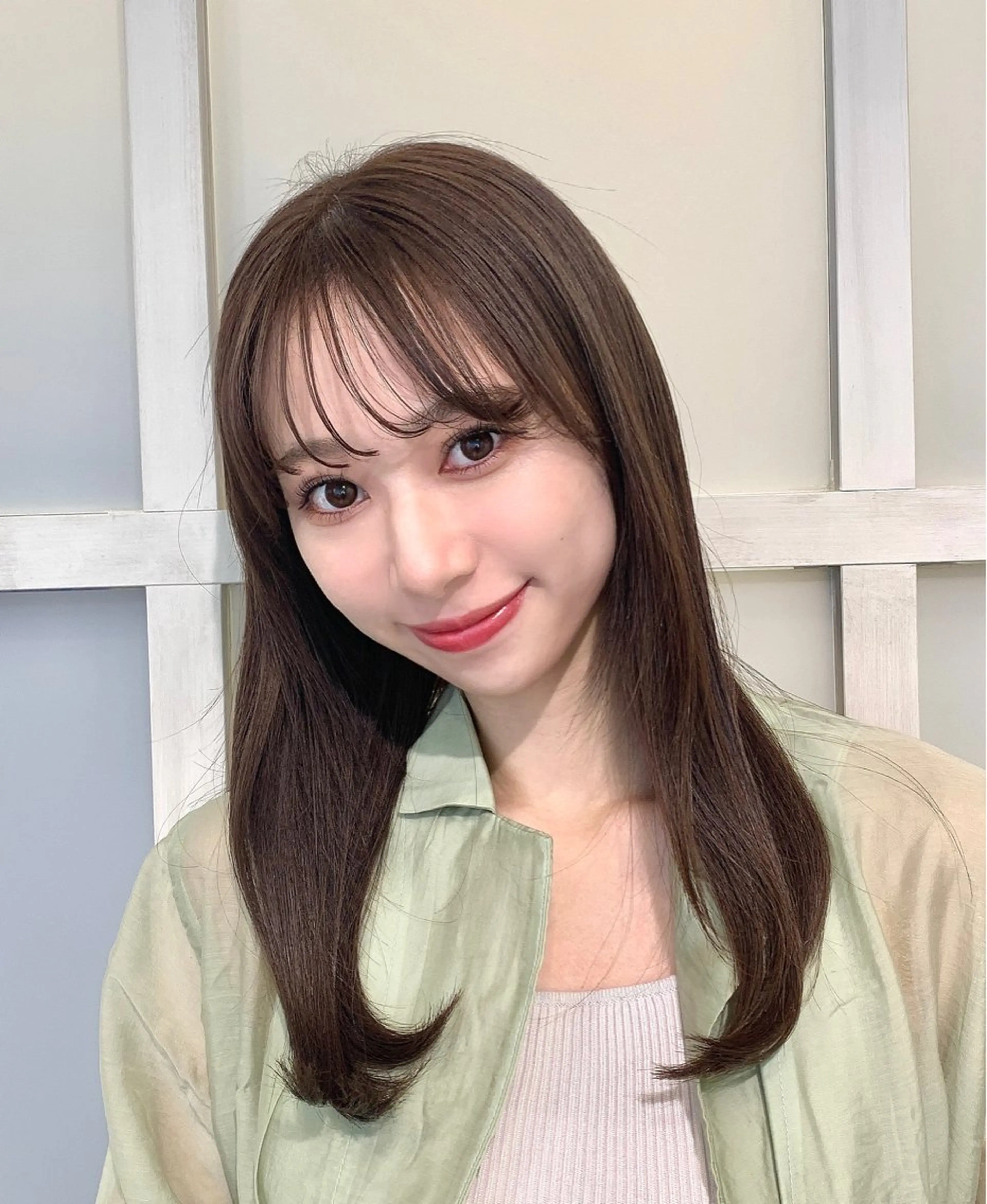 ロング 🦋ミルクティーベー ジュ🦋mayukiのヘアスタイル