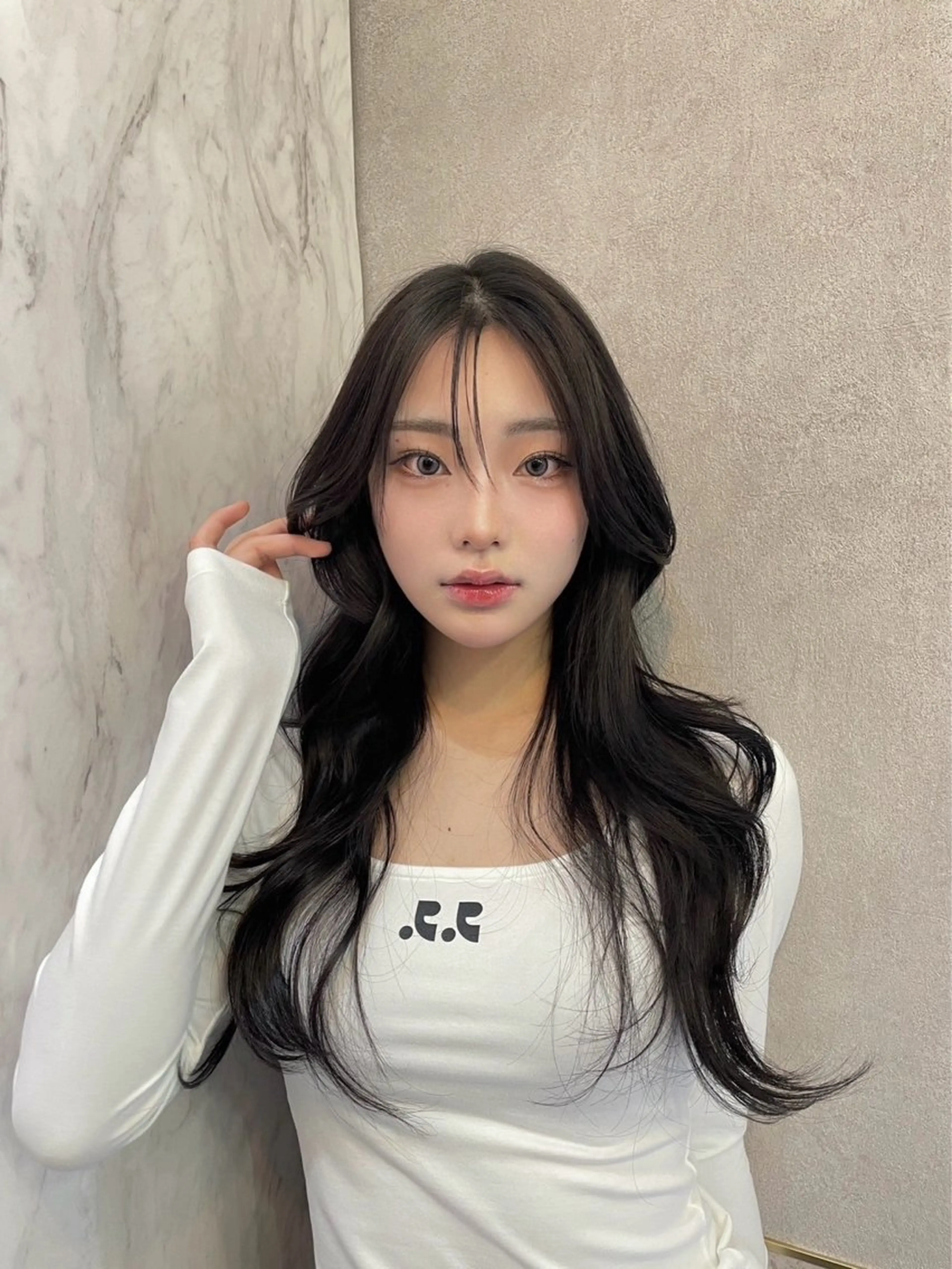 ロング ハイレイヤー レイヤーカット RIN🩶レイヤー /ハッシュカットのヘアスタイル