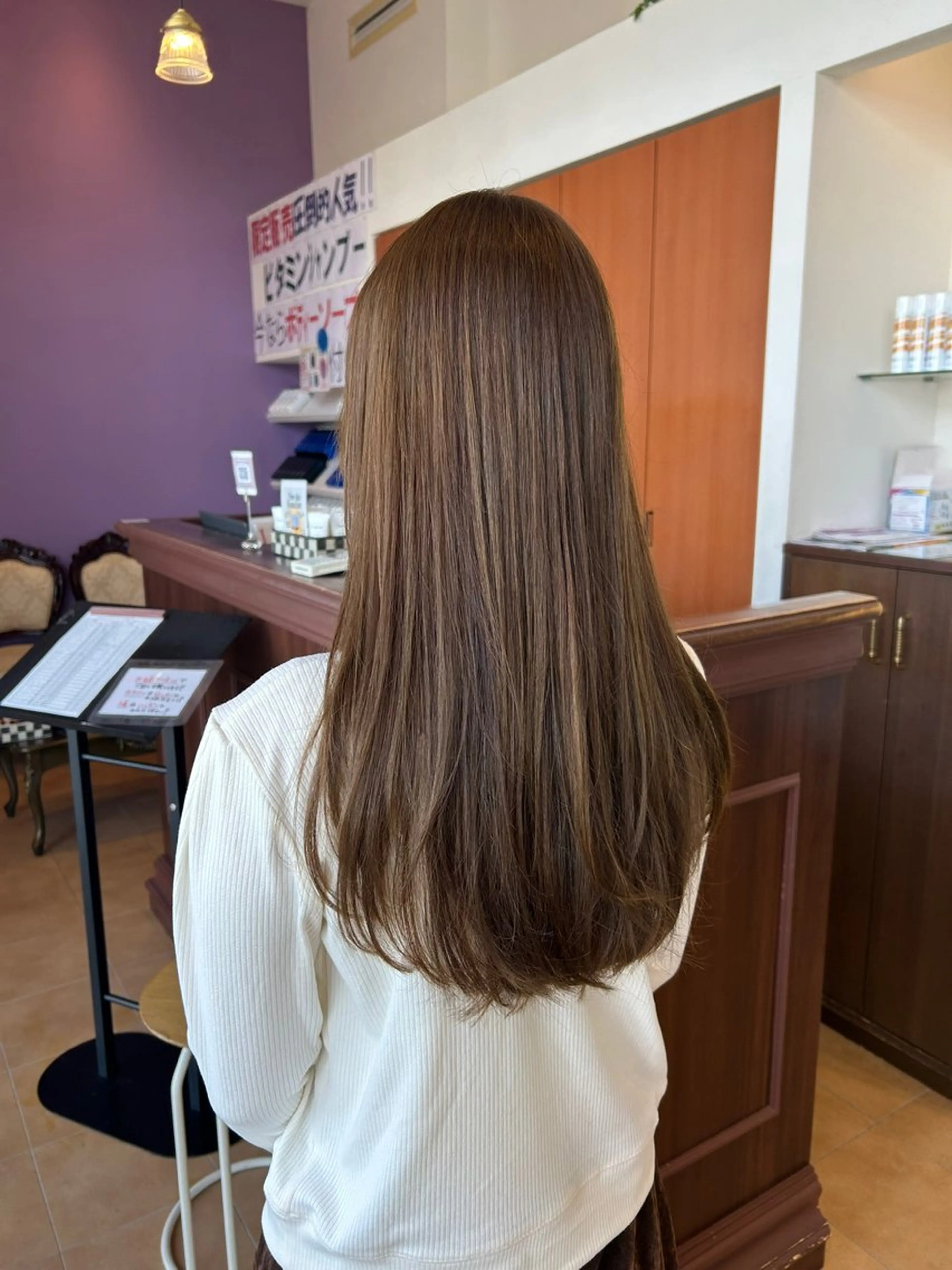 カラー カット ヘアカラー トリートメント 今中 紗英のヘアスタイル