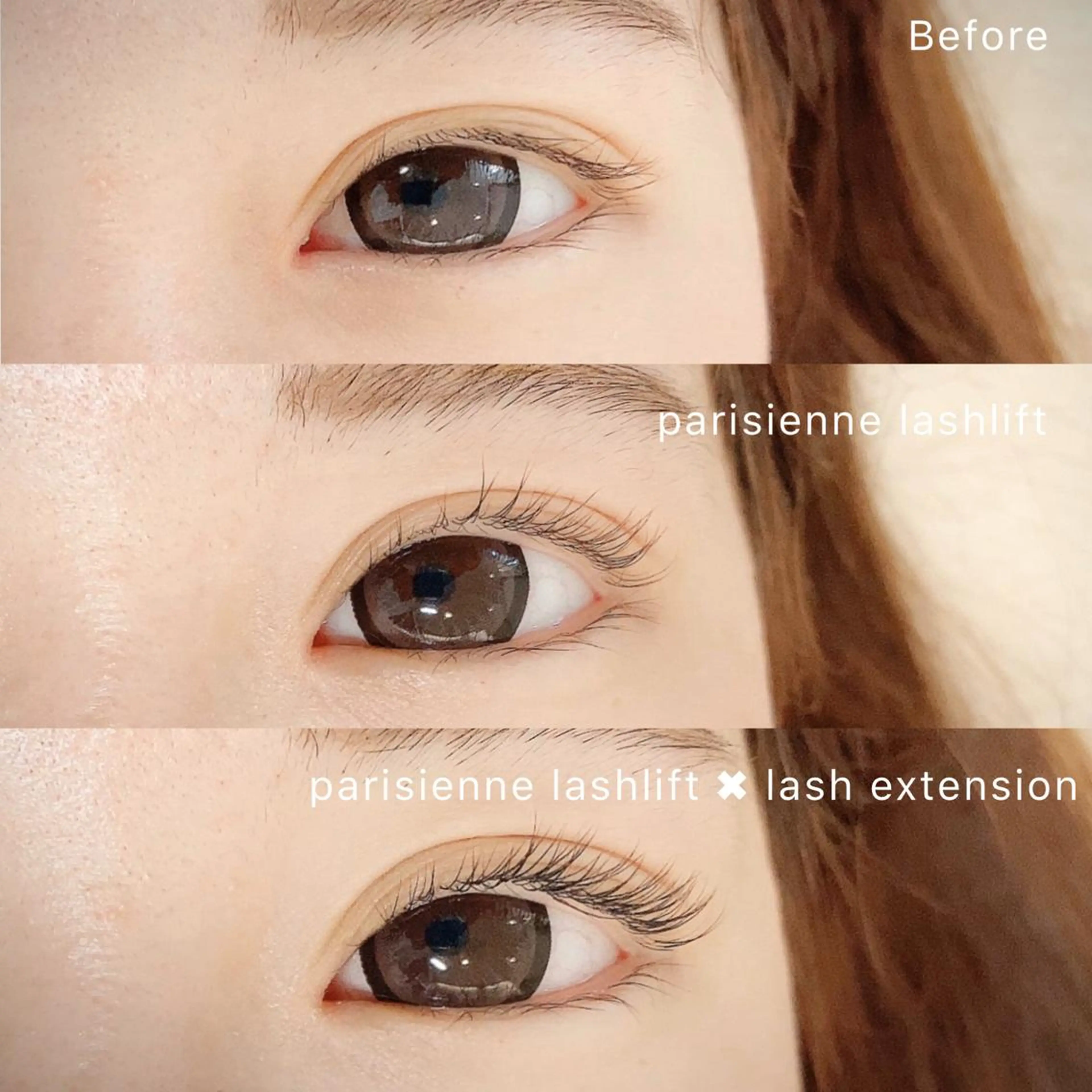 マツエク・マツパ パリジェンヌラッシュリフト セーブル 【ｉｒｏｋａ】 AYAKAのマツエク・マツパデザイン