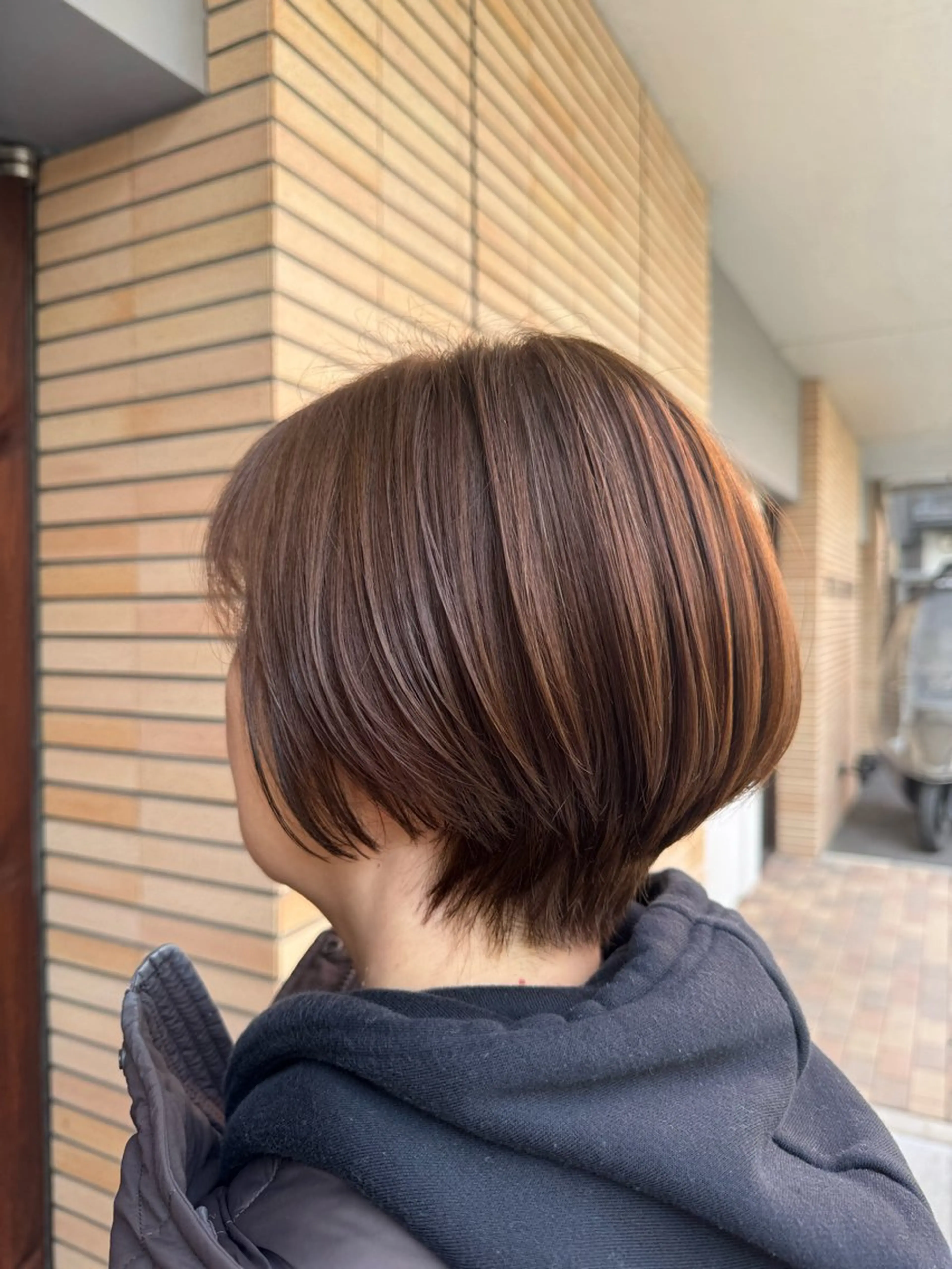 ショート くびれヘア ショートヘア カット ヘッドスパ 丹 由佳のヘアスタイル