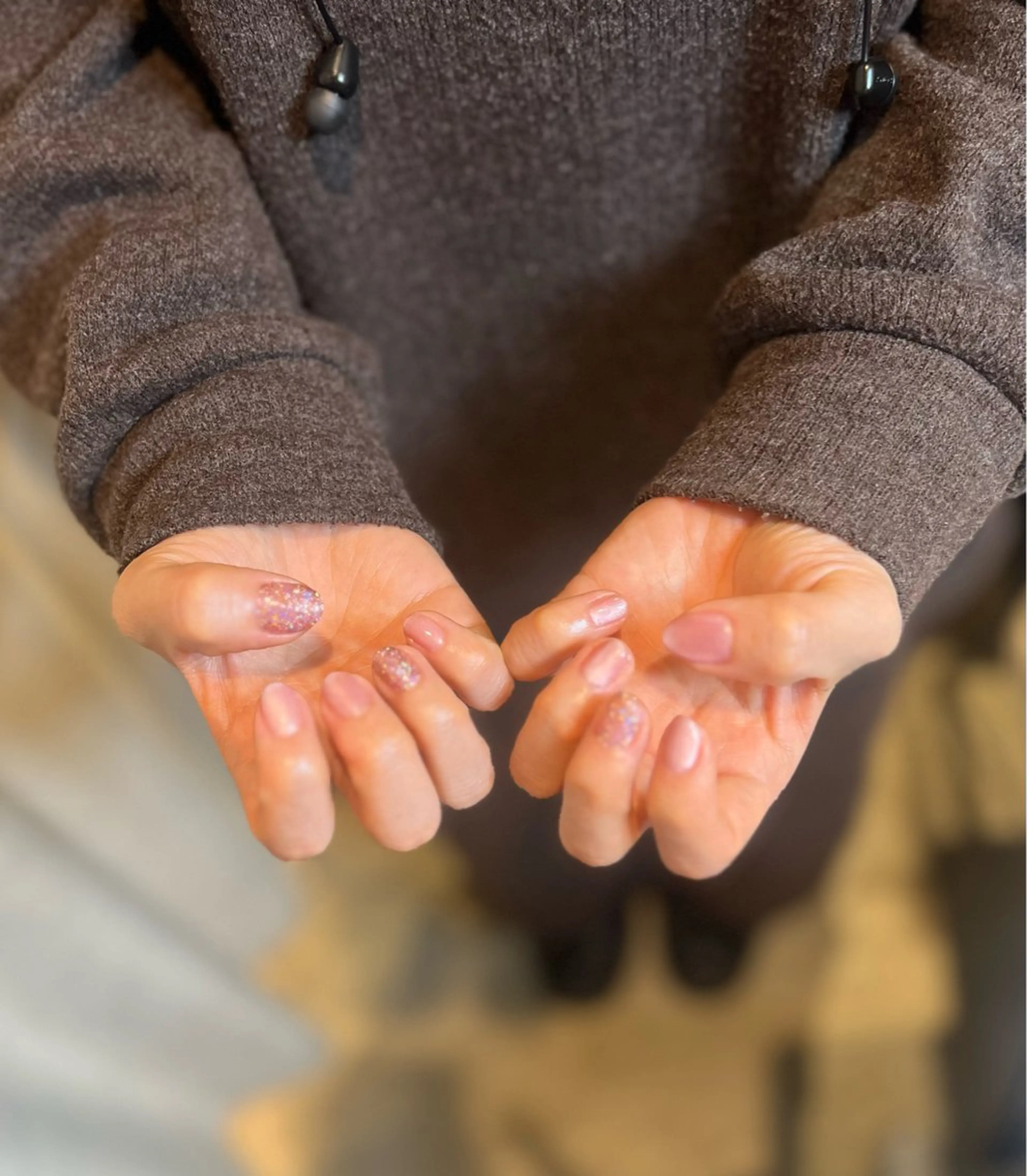 ネイル 桜ネイル マグネットネイル kudo ikueのネイルデザイン