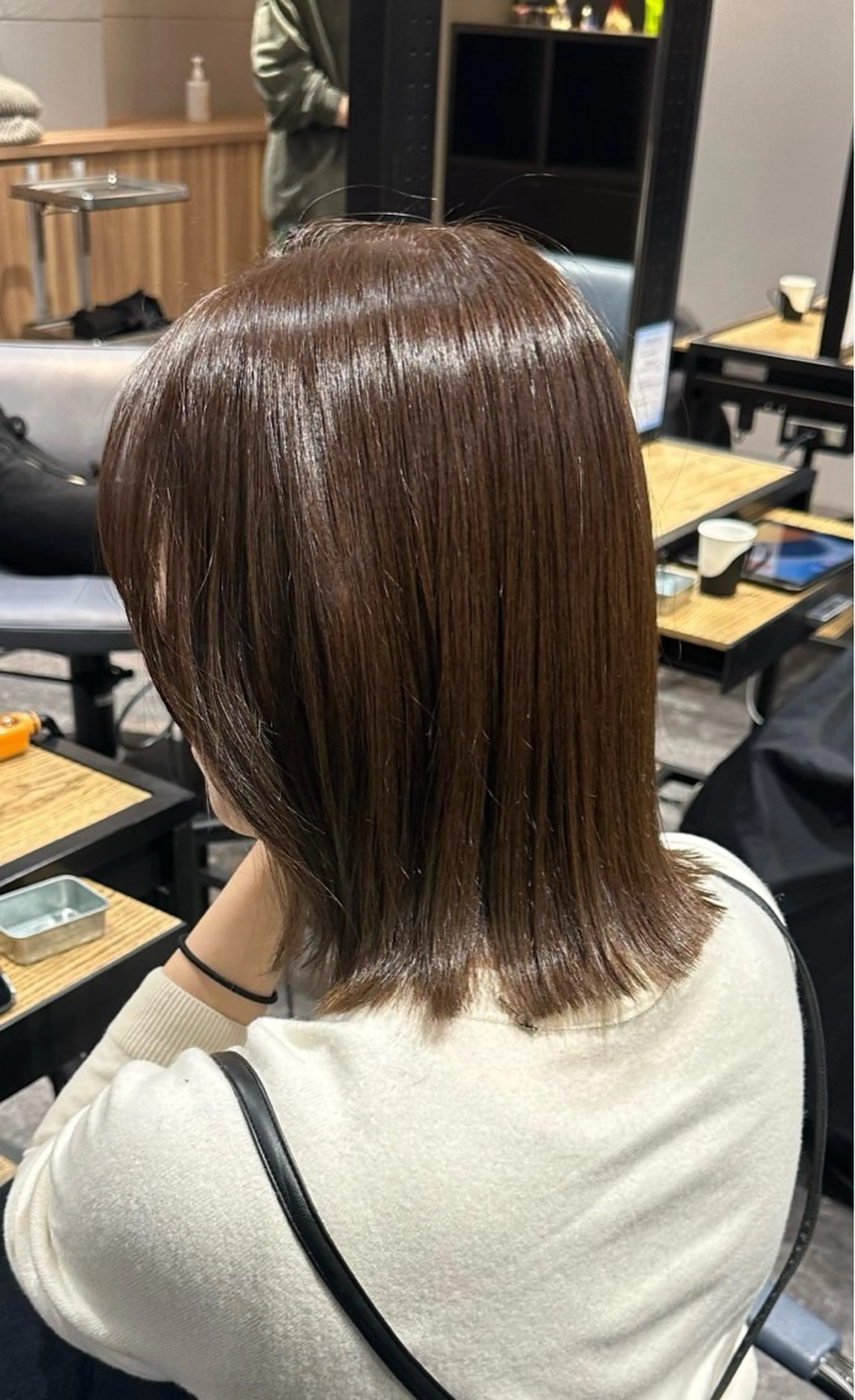 カット＋質感再整カラー＋3stepトリートメントの写真