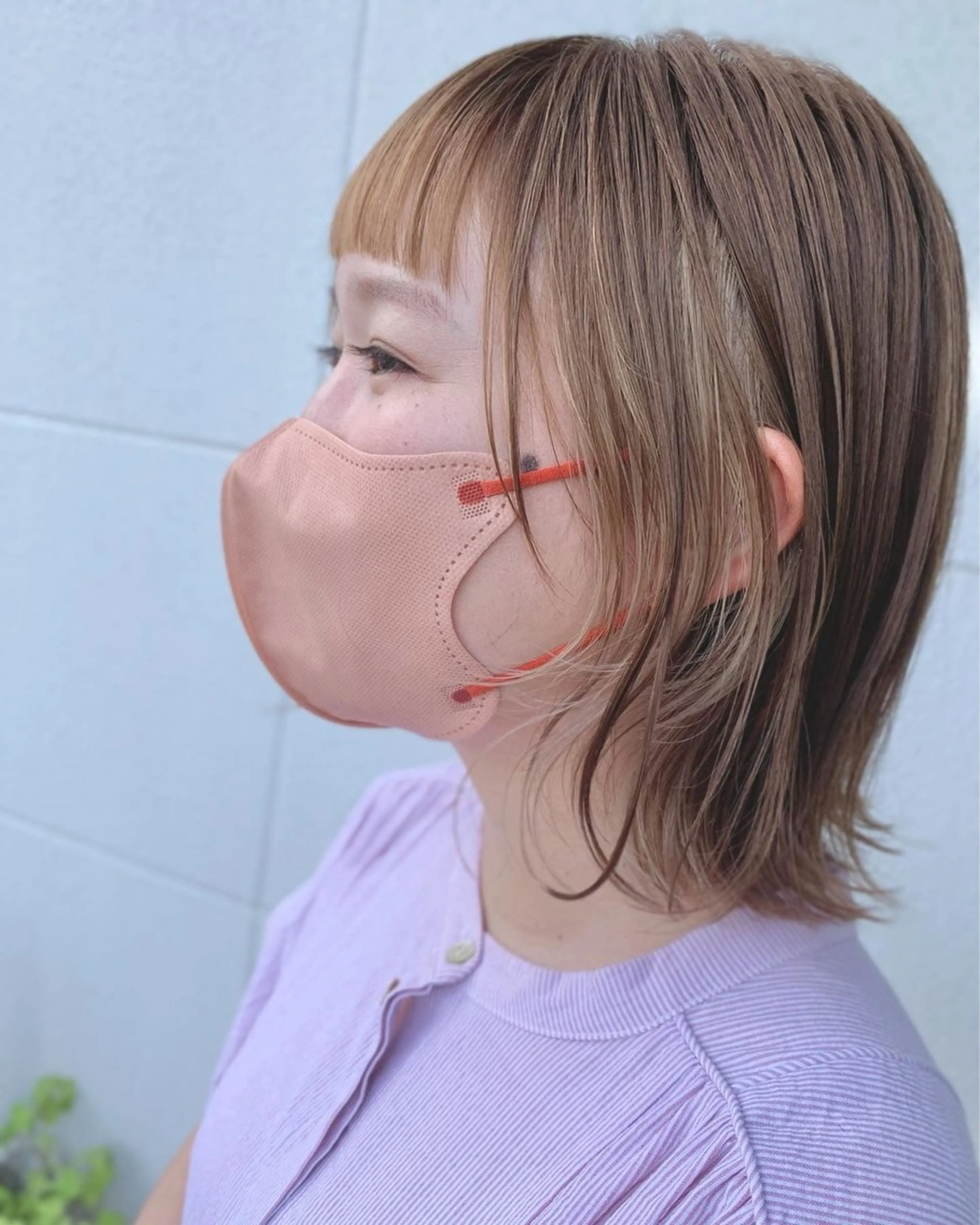 カラー ulu.久保田 加奈子のヘアスタイル