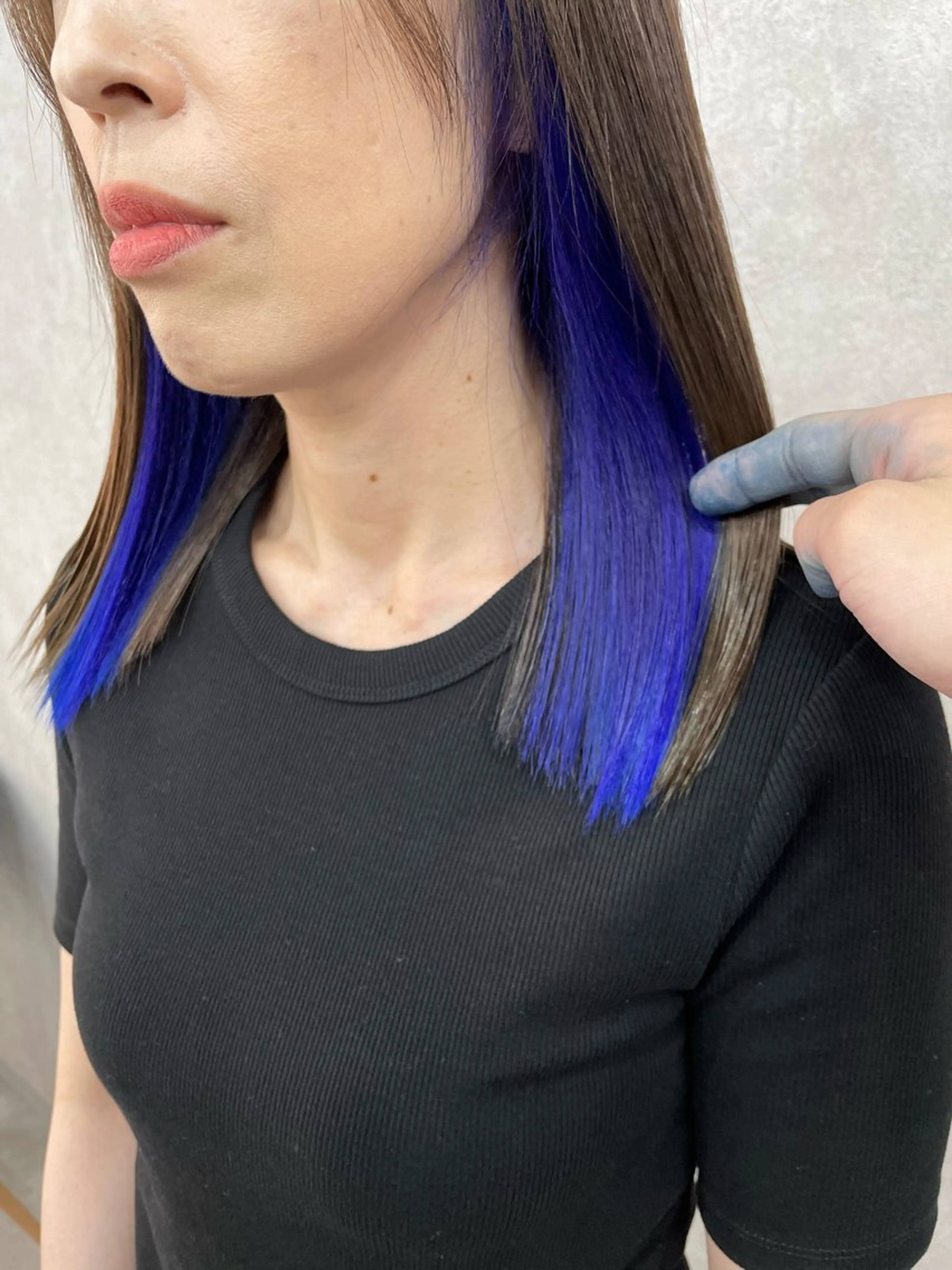 ミディアム カラー カット ヘアカラー トリートメント ヘッドスパ 【店長】インナー指名 No.1戸塚優思のヘアスタイル