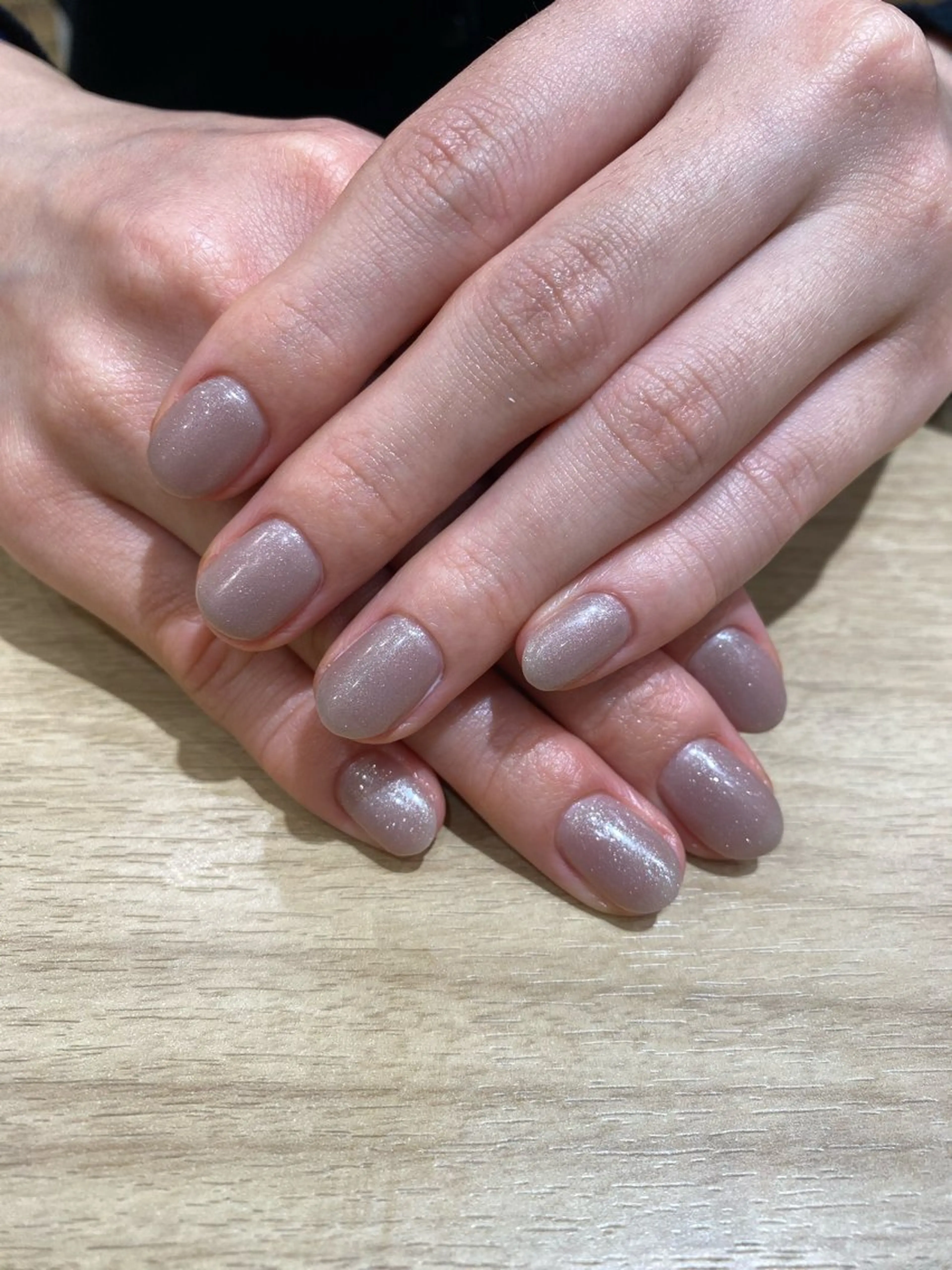 ネイル ワンカラーネイル 木村 紗香菜のネイルデザイン