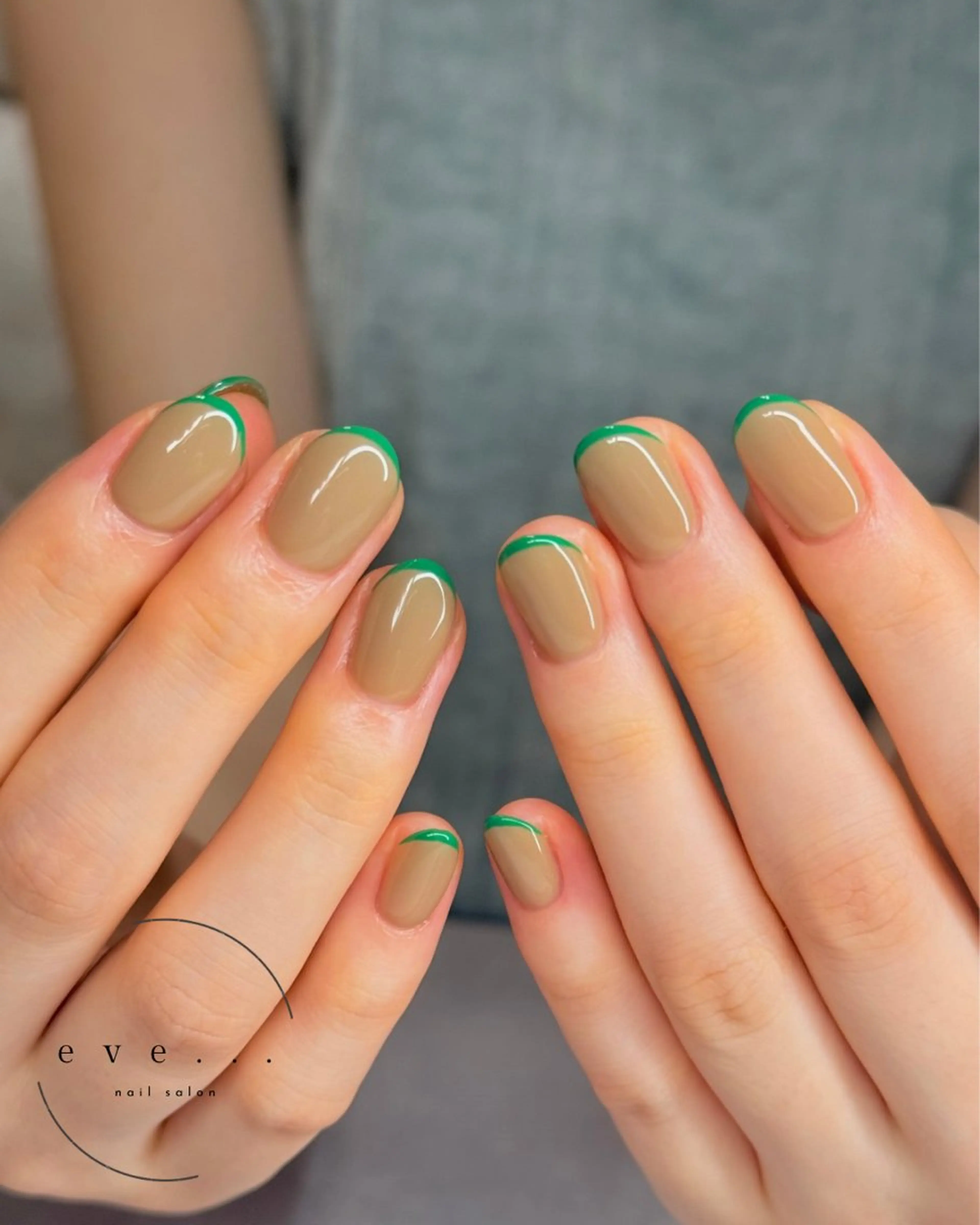 ネイル フレンチネイル ハンドネイル nail salon eve...のネイルデザイン