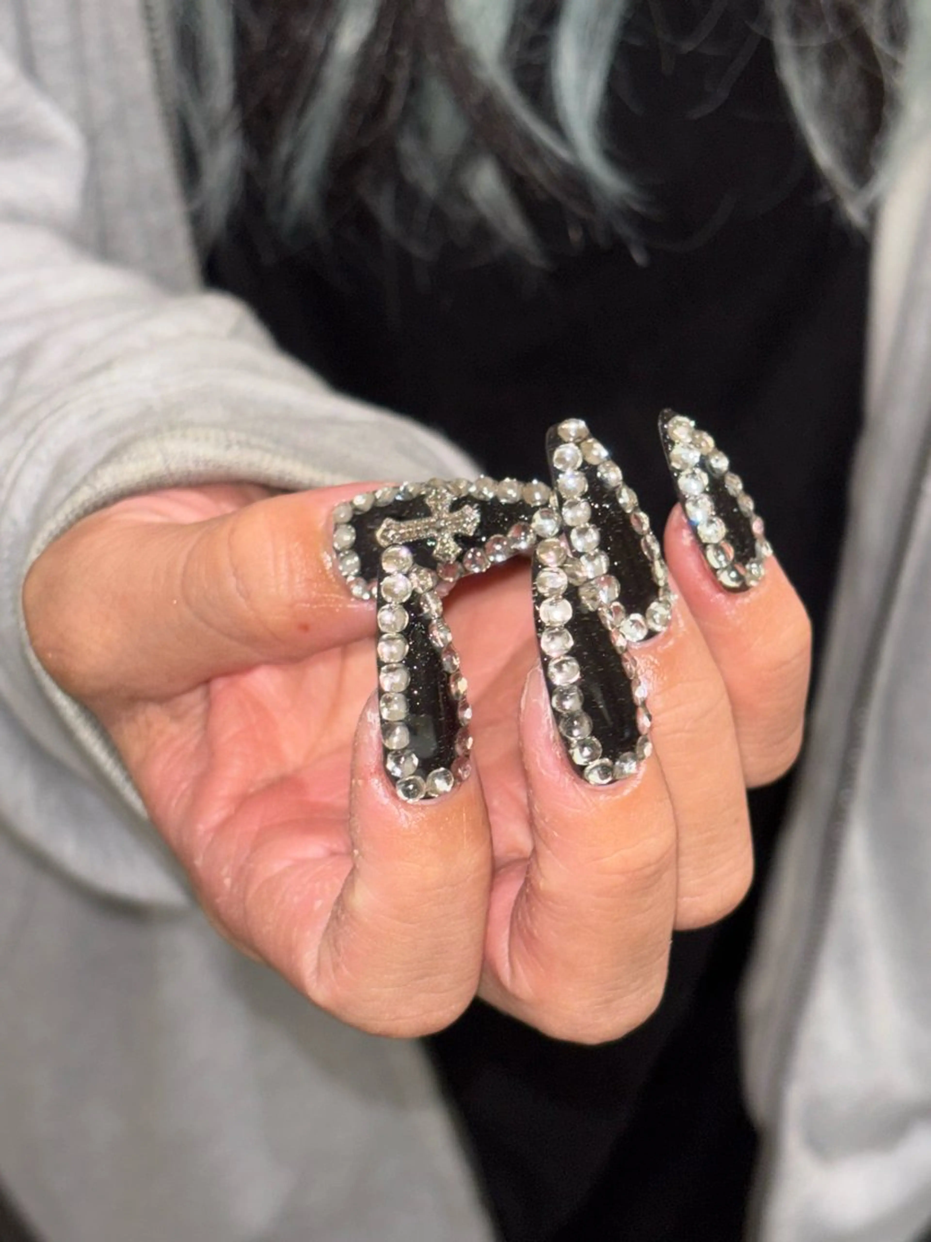 ネイル 8113 海外/y2k/韓国のネイルデザイン