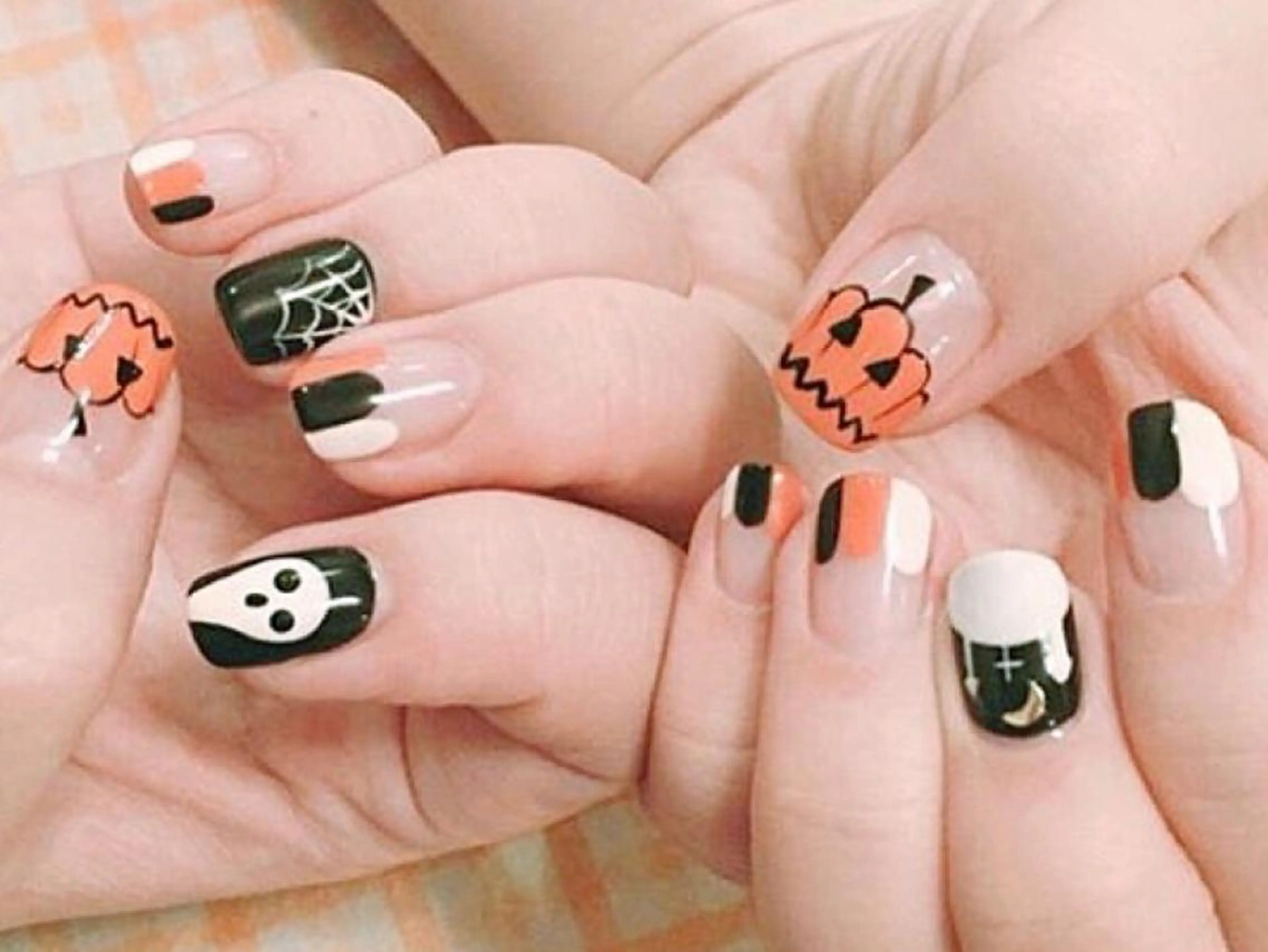 ネイル ハロウィン UU Salon所属・UU ゆきのネイルデザイン