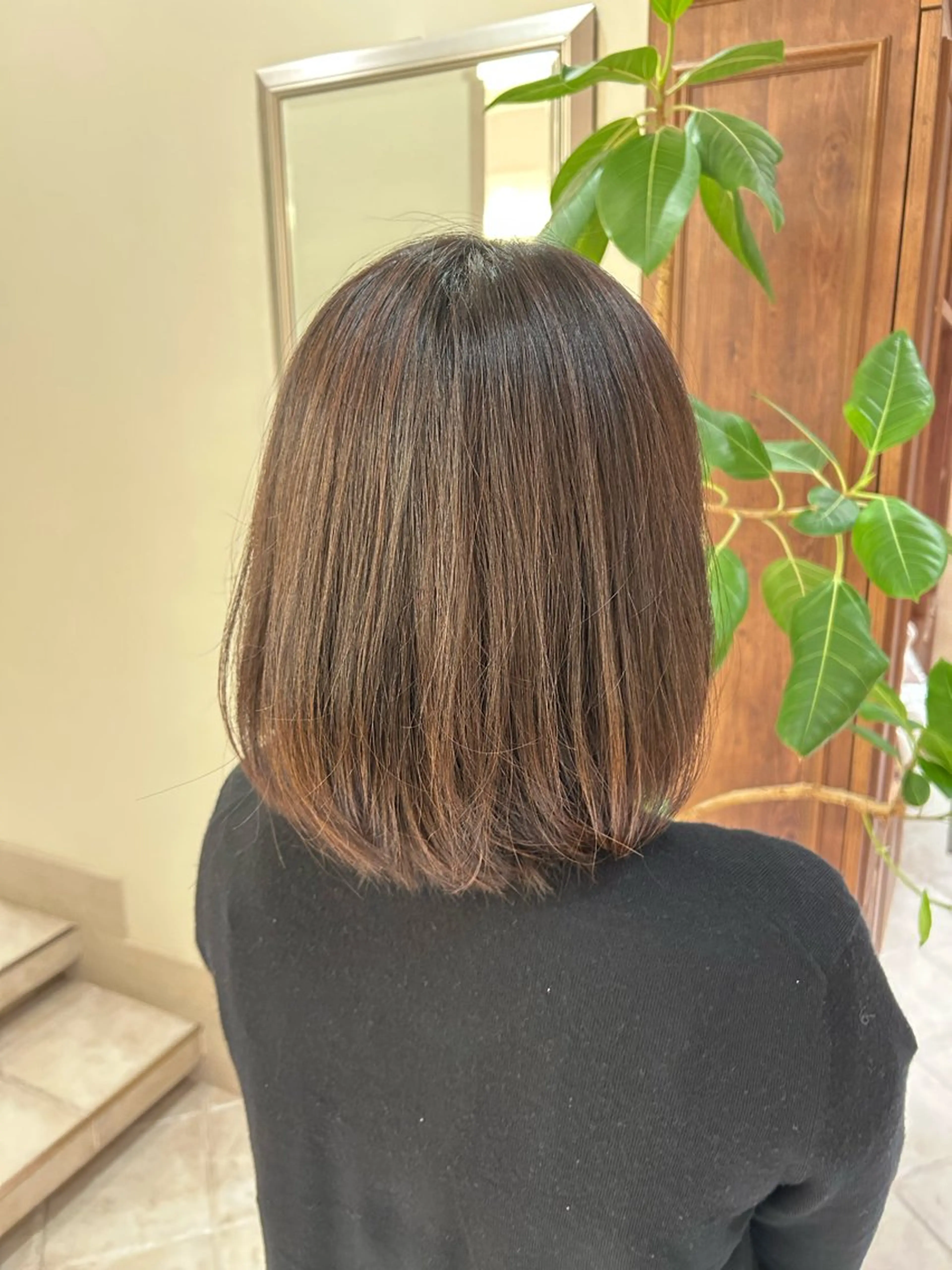 ミディアム ヘアカラー BEAUTRIUM265所属・平野 枝莉のヘアスタイル