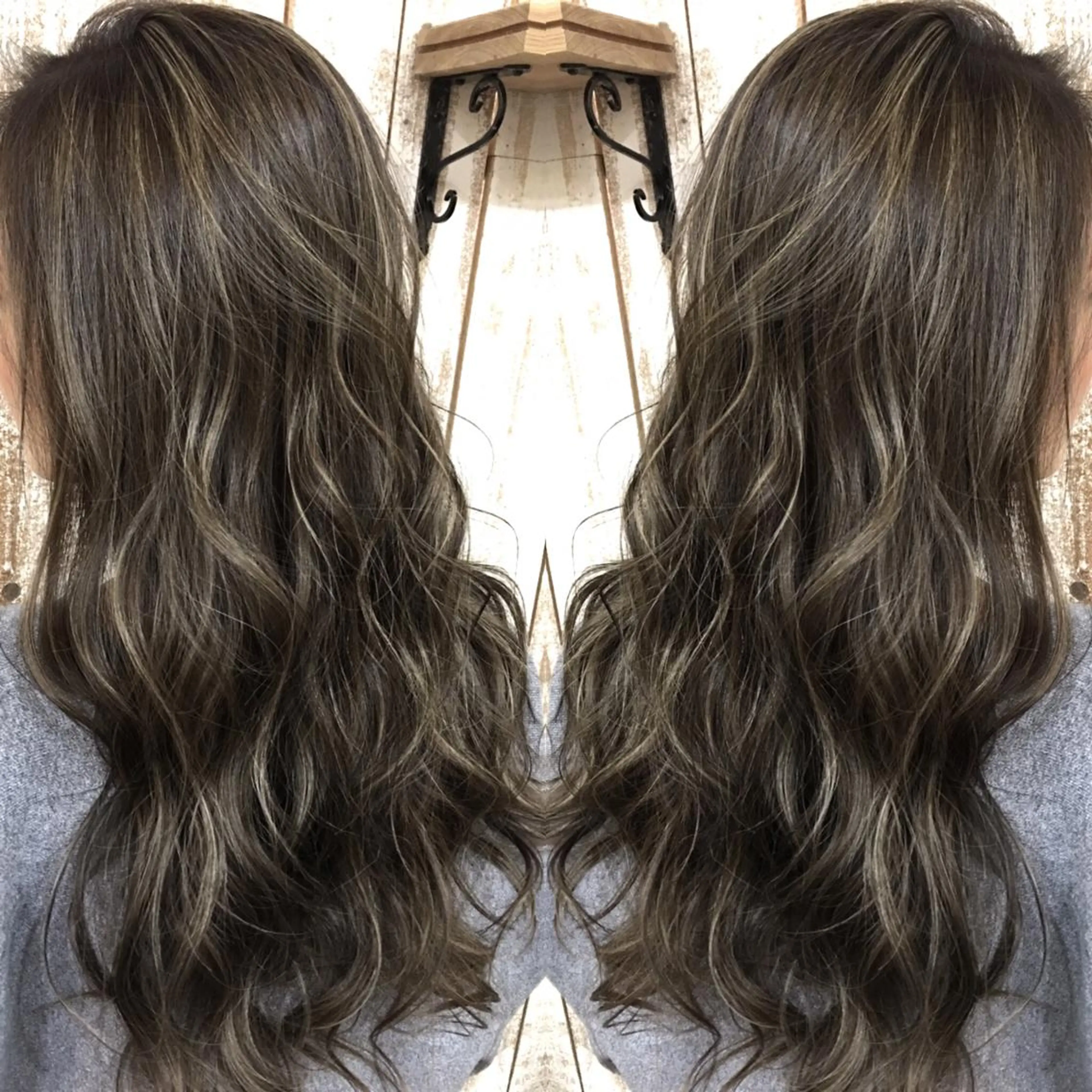 ロング カラー ヘアカラー トリートメント 井上 一平のヘアスタイル