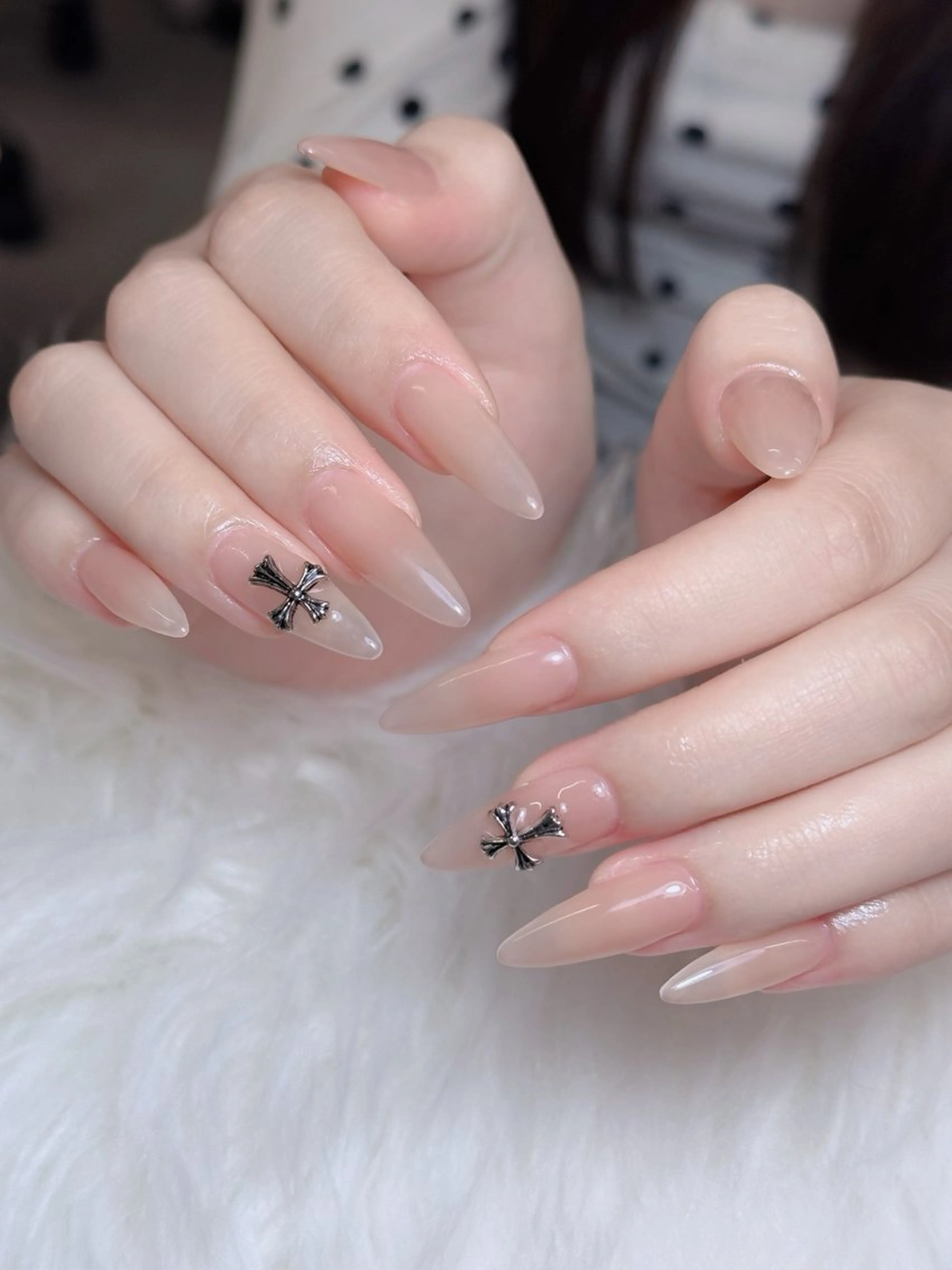 ネイル オーロラネイル チークネイル フットネイル フレンチネイル ハロウィン ハンドネイル Lumi Nail 新大久保3‘のネイルデザイン