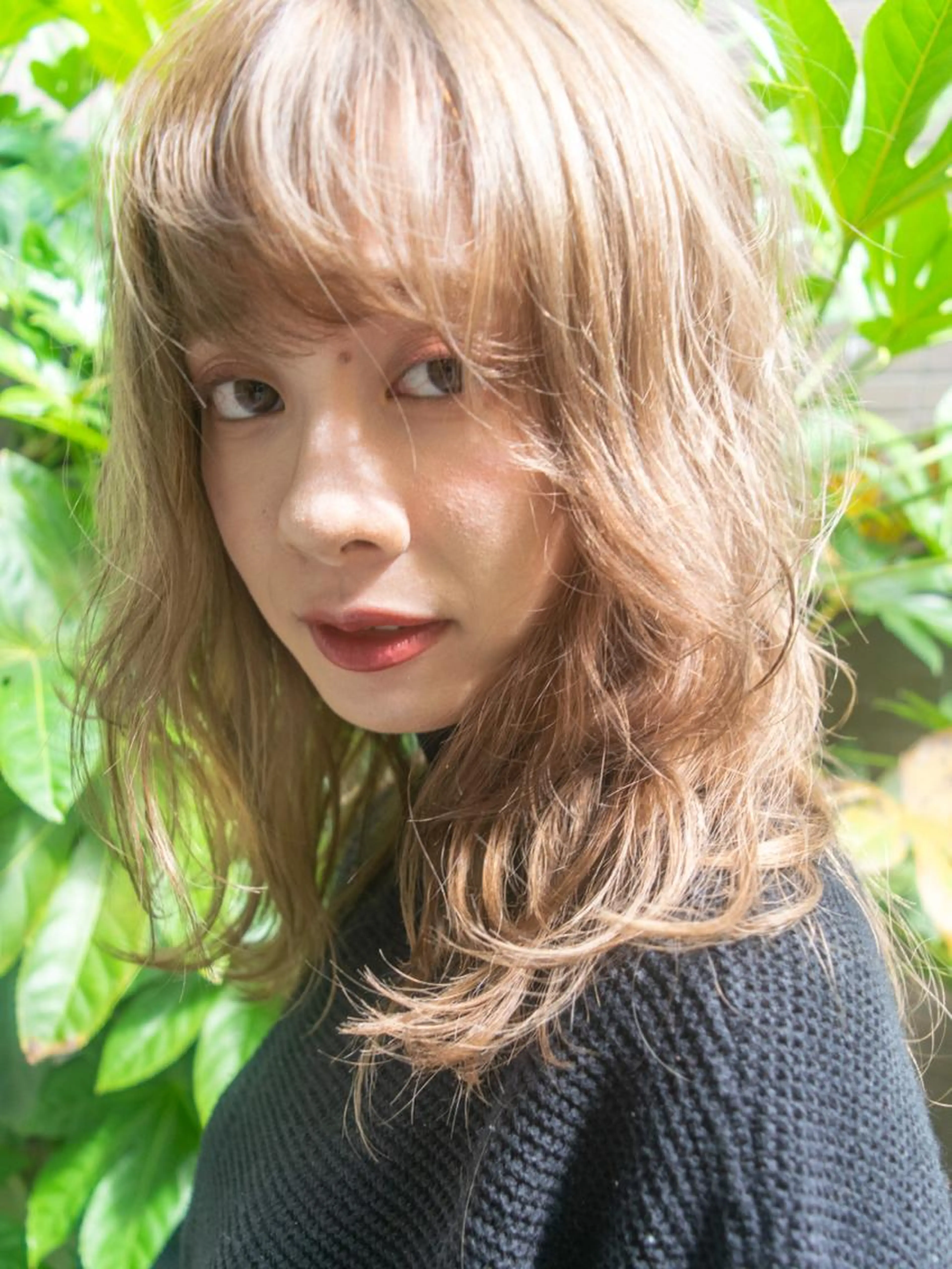 【カラーモデル】ブリーチ+カラー　ケアブリーチ込#ミルクティー#グレージュ#ピンク.etc＊の写真