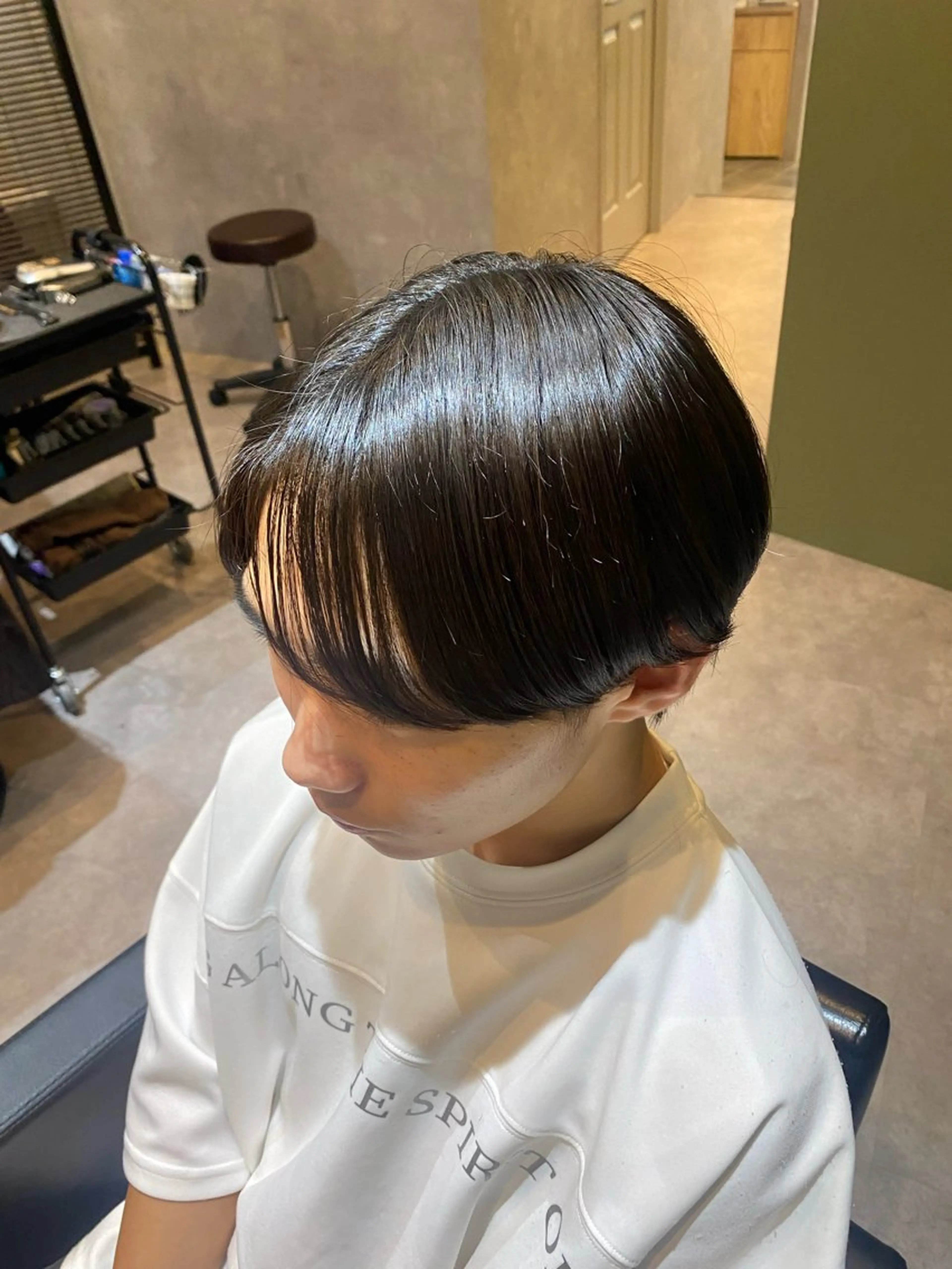 メンズ 一ノ谷 優妃のヘアスタイル