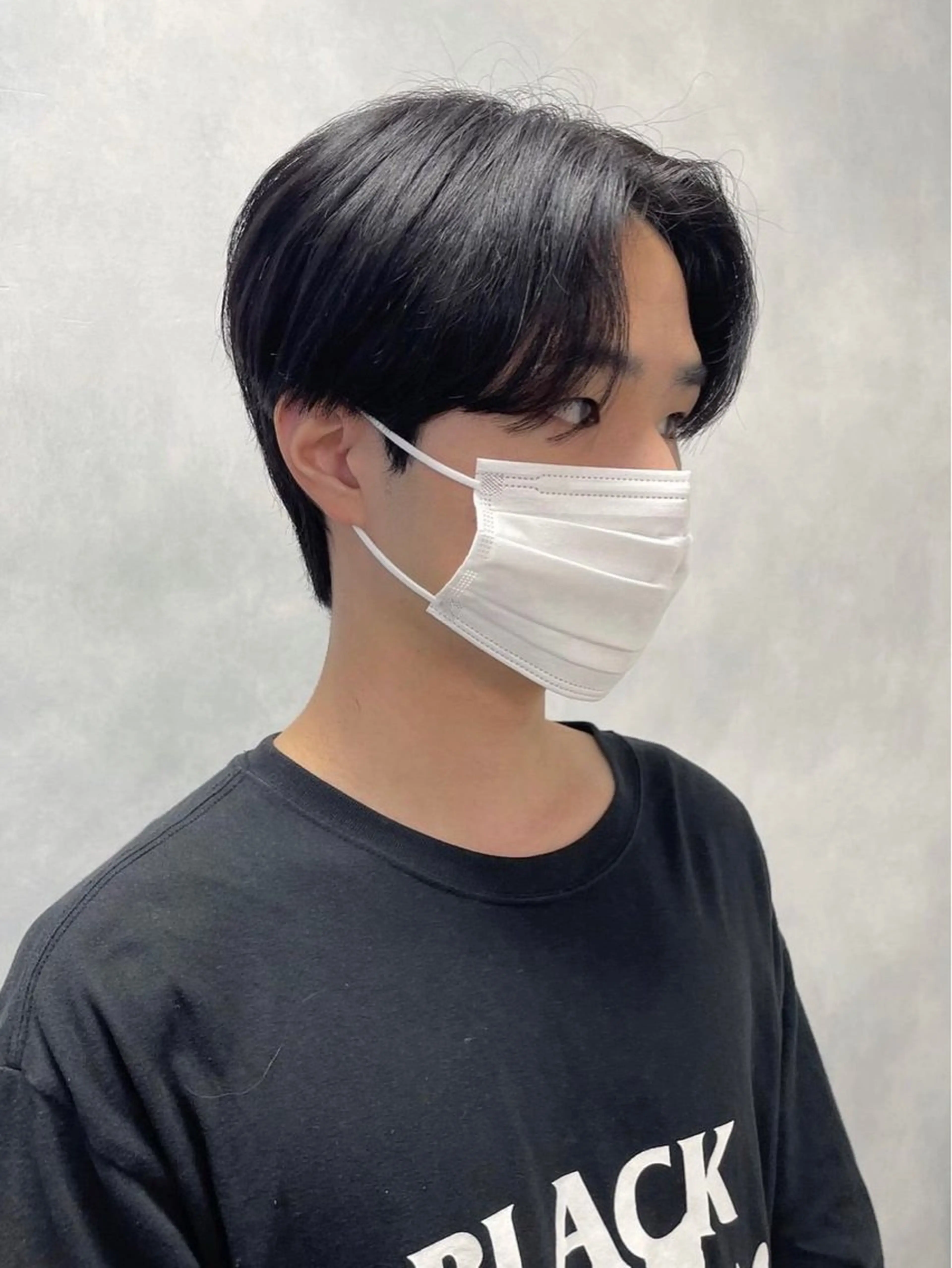 ショート カラー パーマ メンズ ダウンパーマ メンズパーマ カット パーマ 縮毛矯正 大阪韓国ヘア 🦋RINKAのヘアスタイル