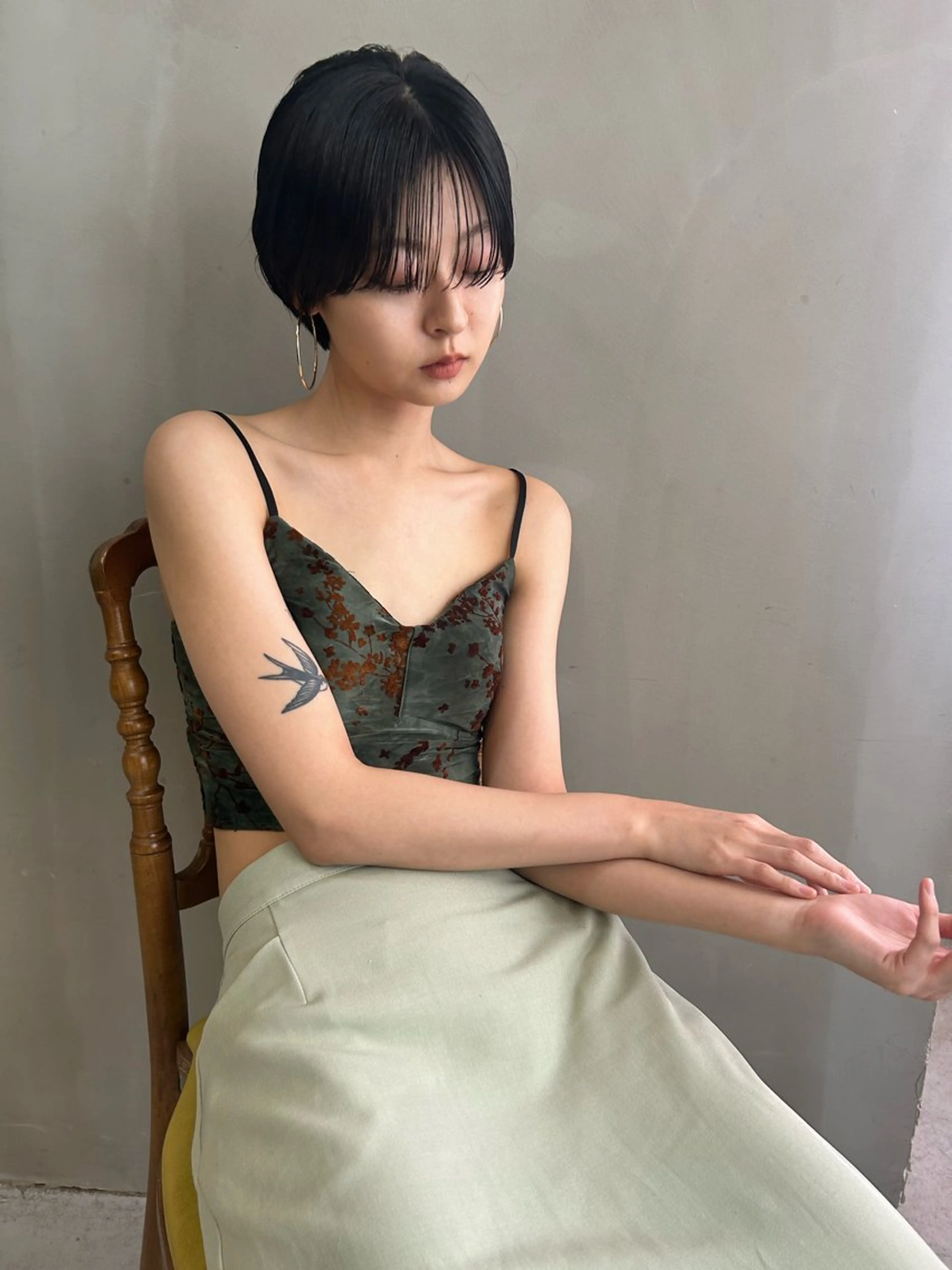 ショート カラー ショート/ボブ/ 心斎橋/宮脇美奈のヘアスタイル