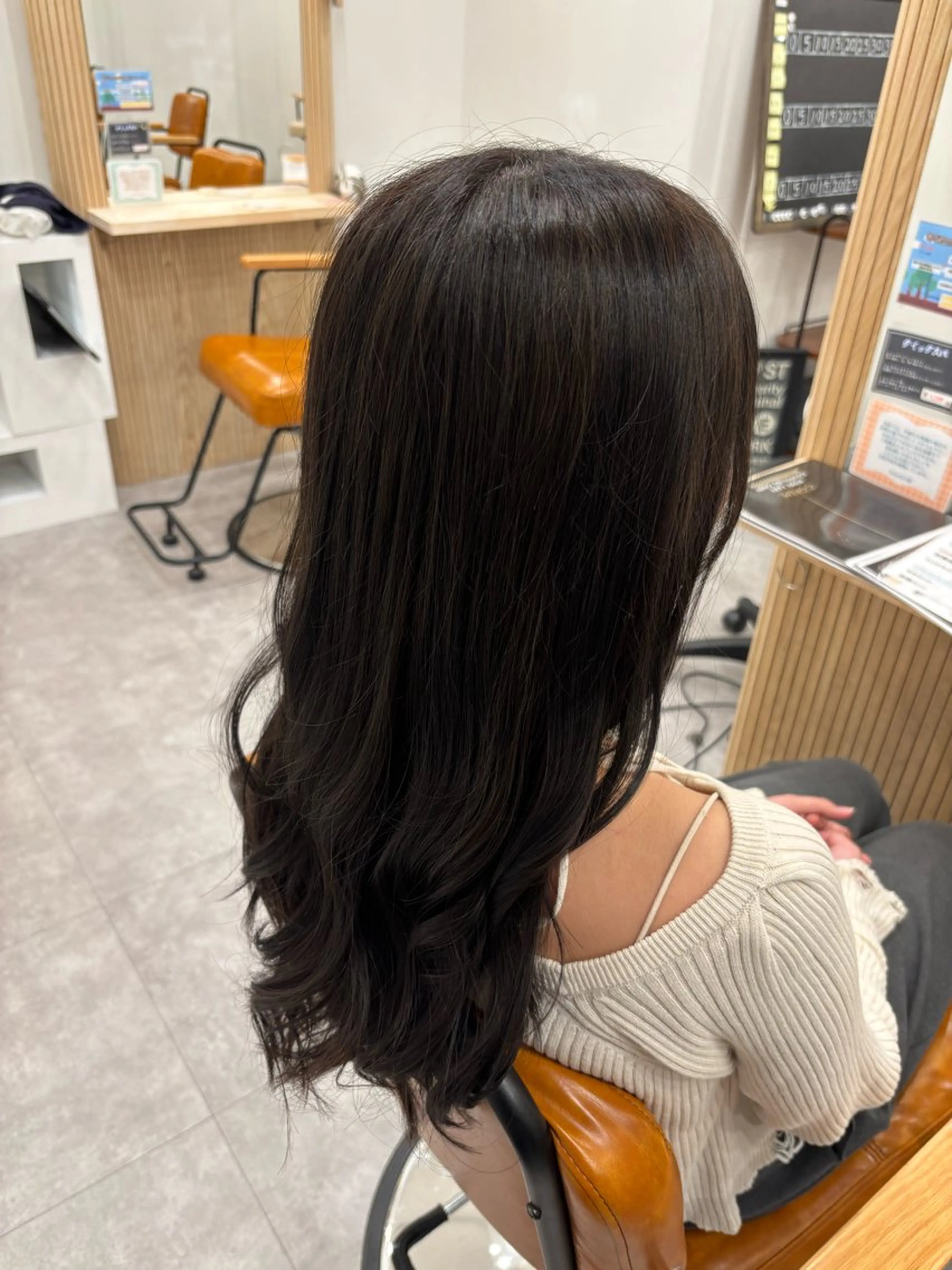 ロング カット ヘアカラー ❄️中野侑香❄️ ハイライト/ブリーチのヘアスタイル