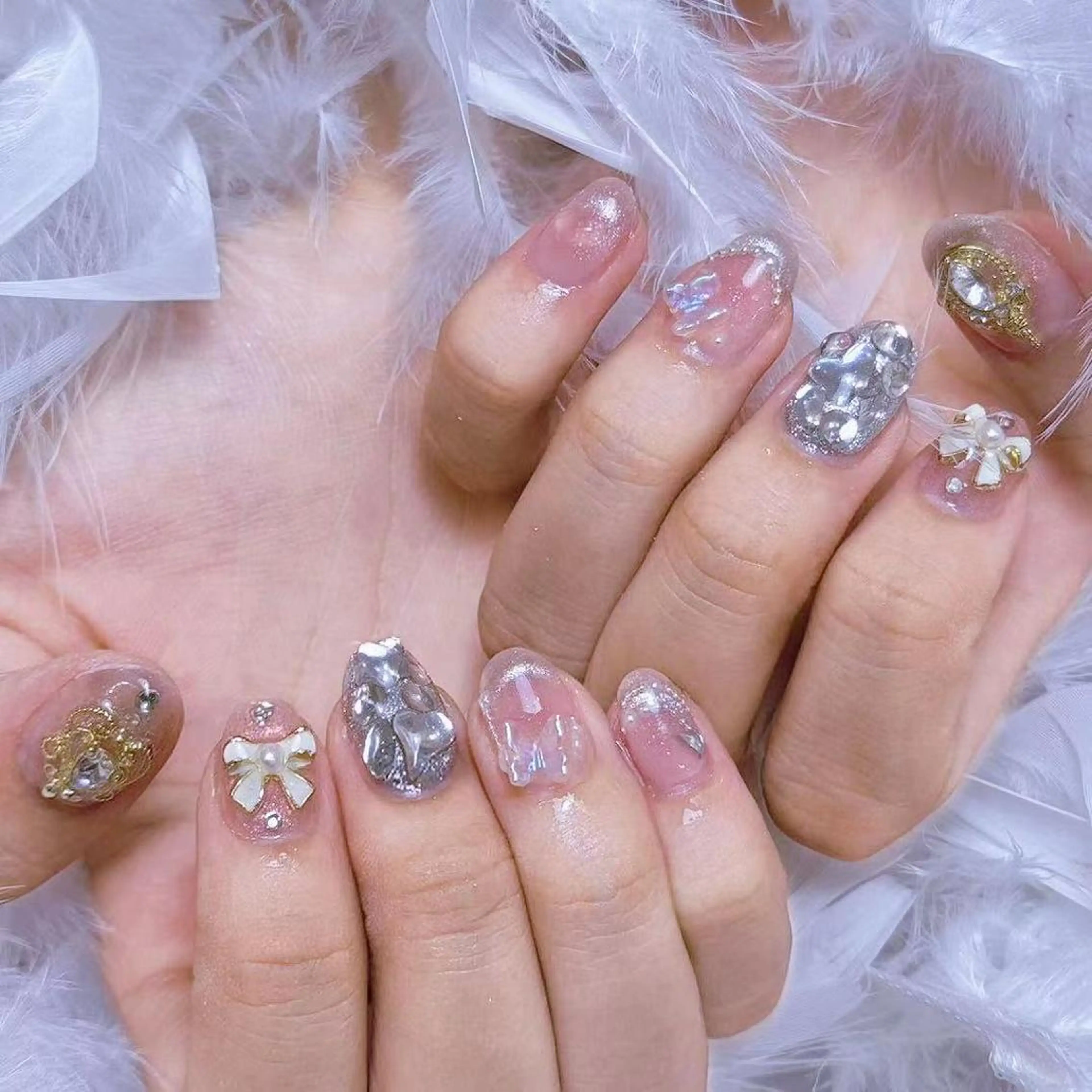 ネイル DEMAIN- 🌹のネイルデザイン