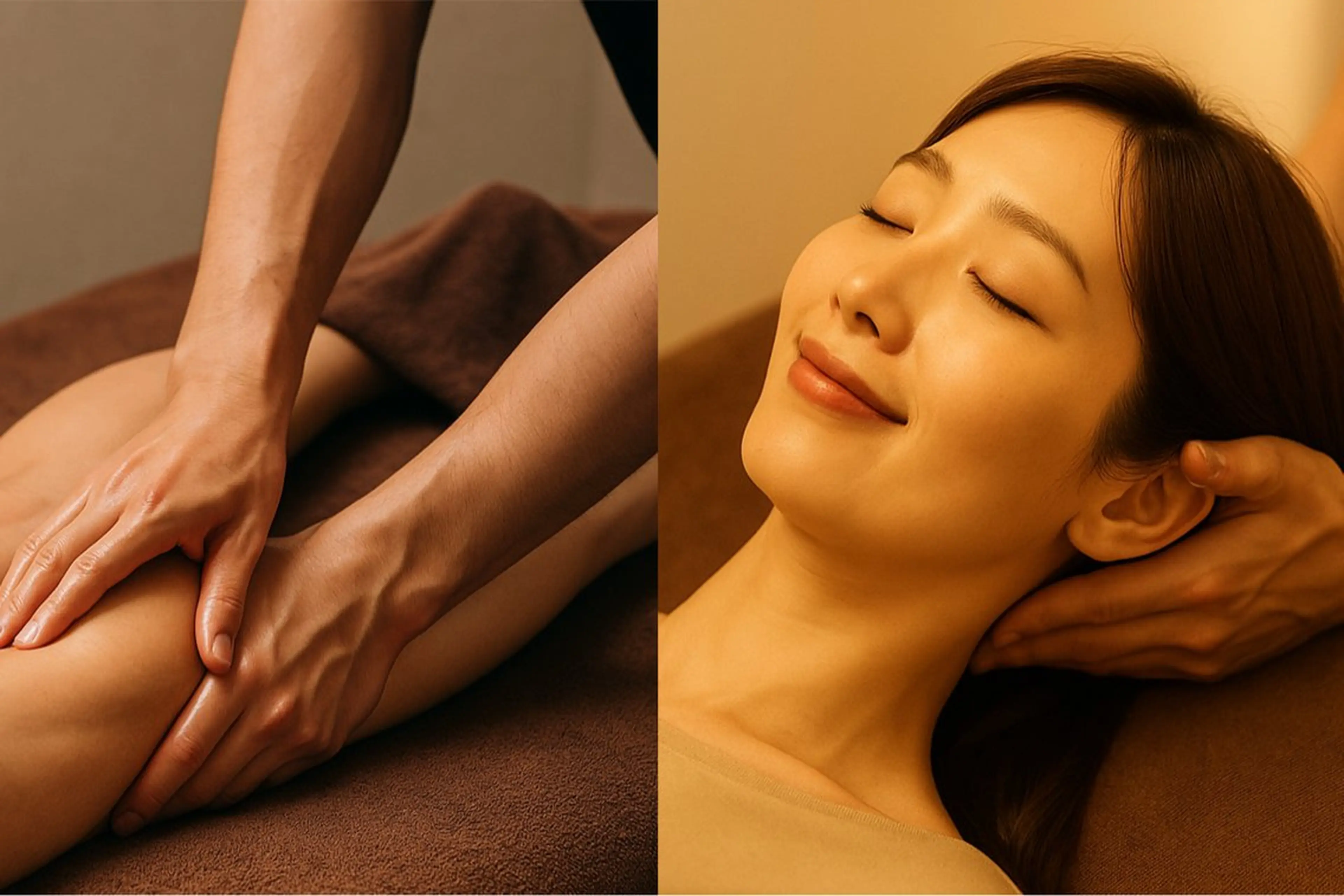 【9割が寝落ち◎💤睡眠質UP・足のむくみ解消に◎】ドライヘッド×フットリンパオイルマッサージ 70分◎土日祝+500円の写真