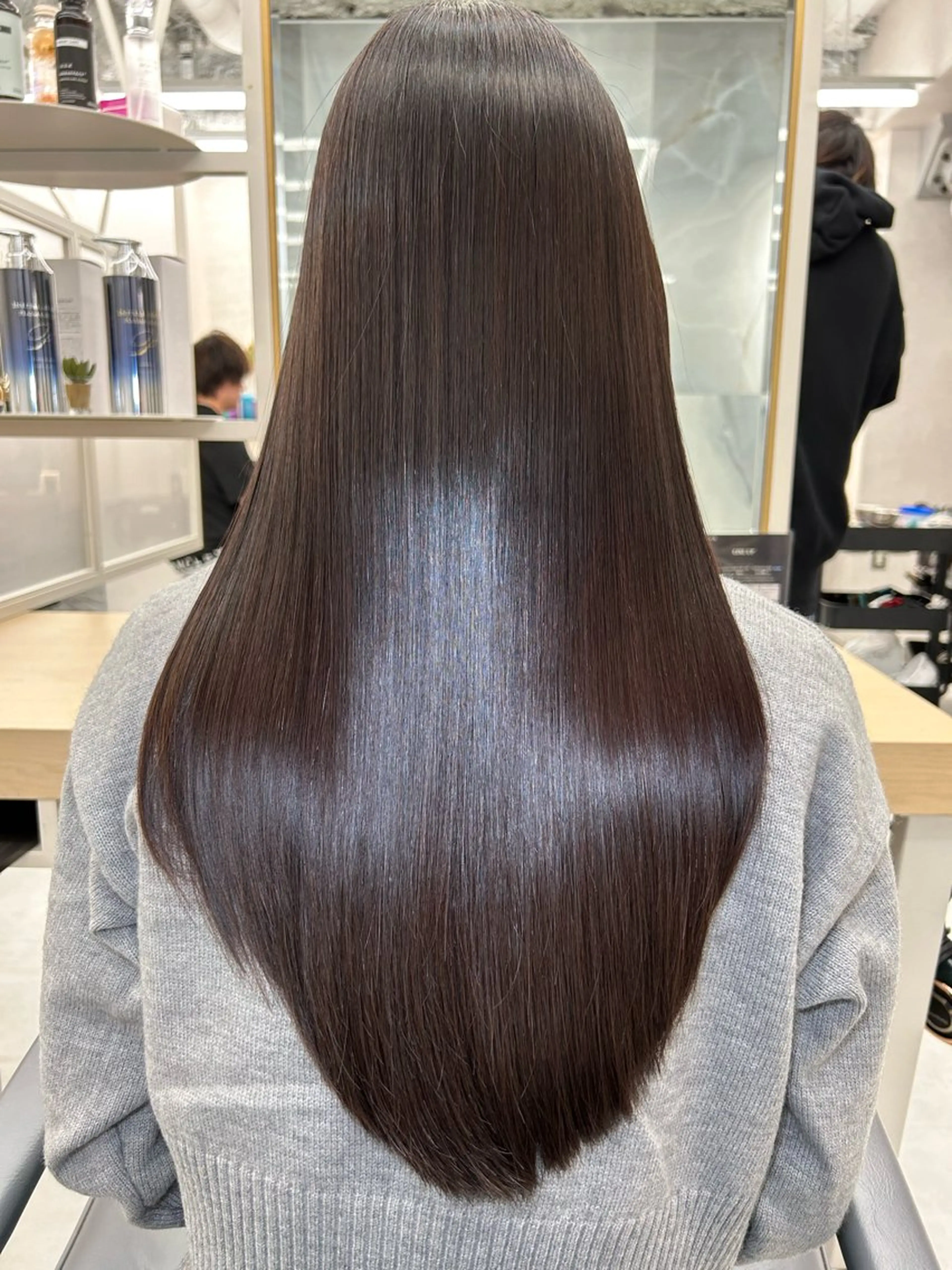 ロング カラー ヘアアレンジ 新宿.全国4位美髪師 taka髪質改善のヘアスタイル