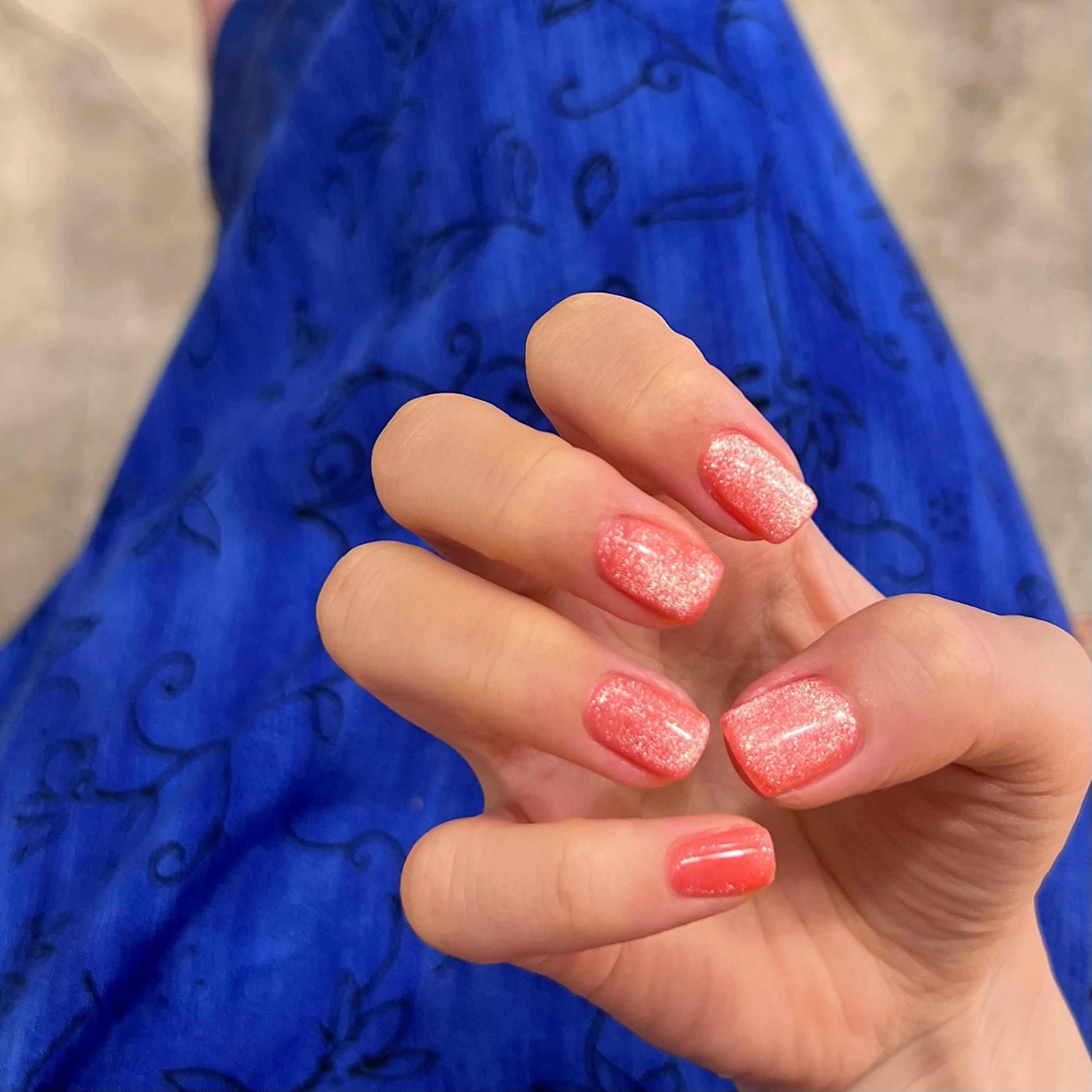 メンズ ネイル マグネットネイル ピンク シルバー YOKE所属・Kaneko Arisaのネイルデザイン