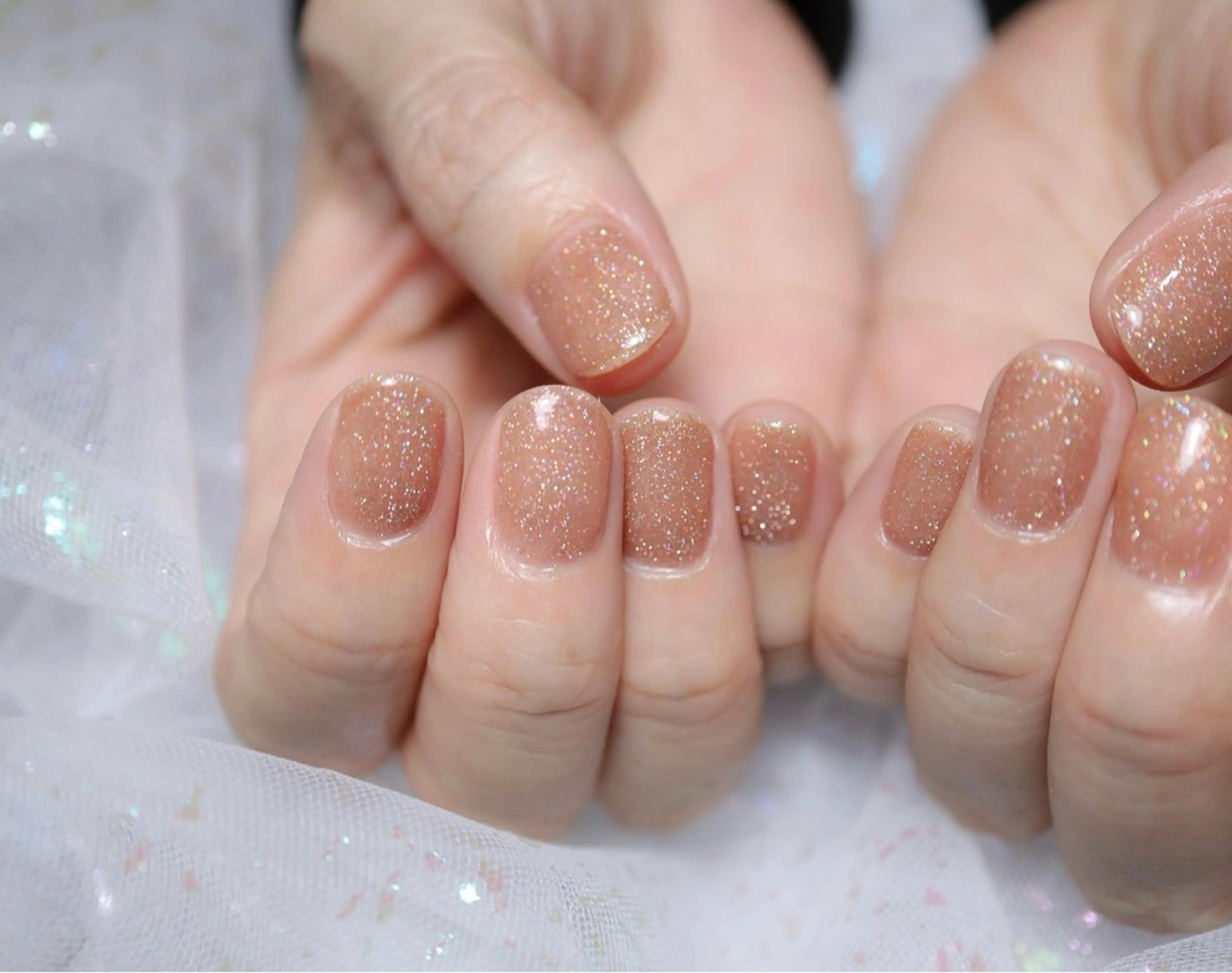 ネイル オーロラネイル フラッシュネイル ラメ(グリッター) ハンドネイル SHI-SIN  by lotusnail所属・SHI-SIN lotusnailのネイルデザイン