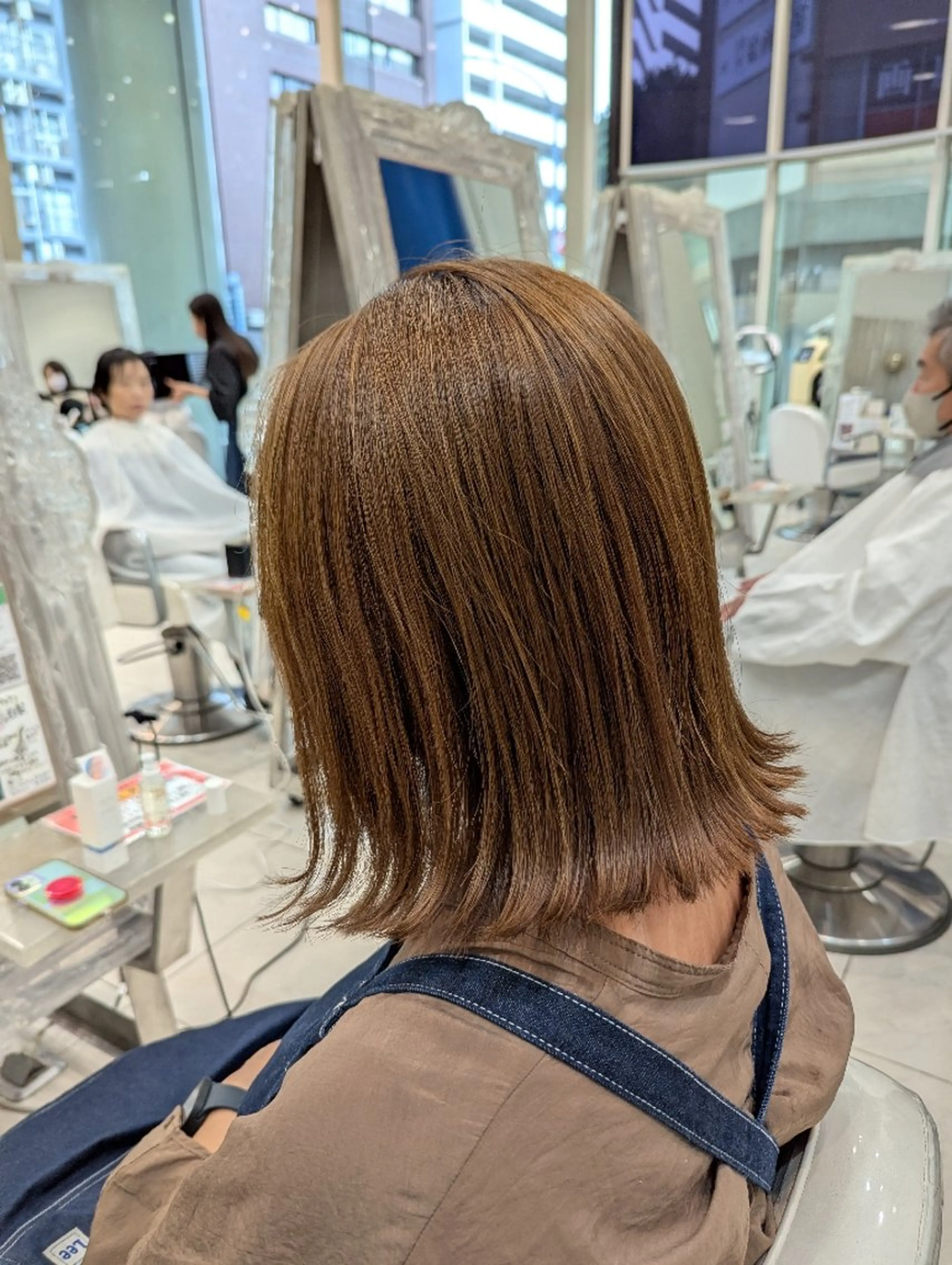 ミディアム 髪質改善 カミムラのヘアスタイル