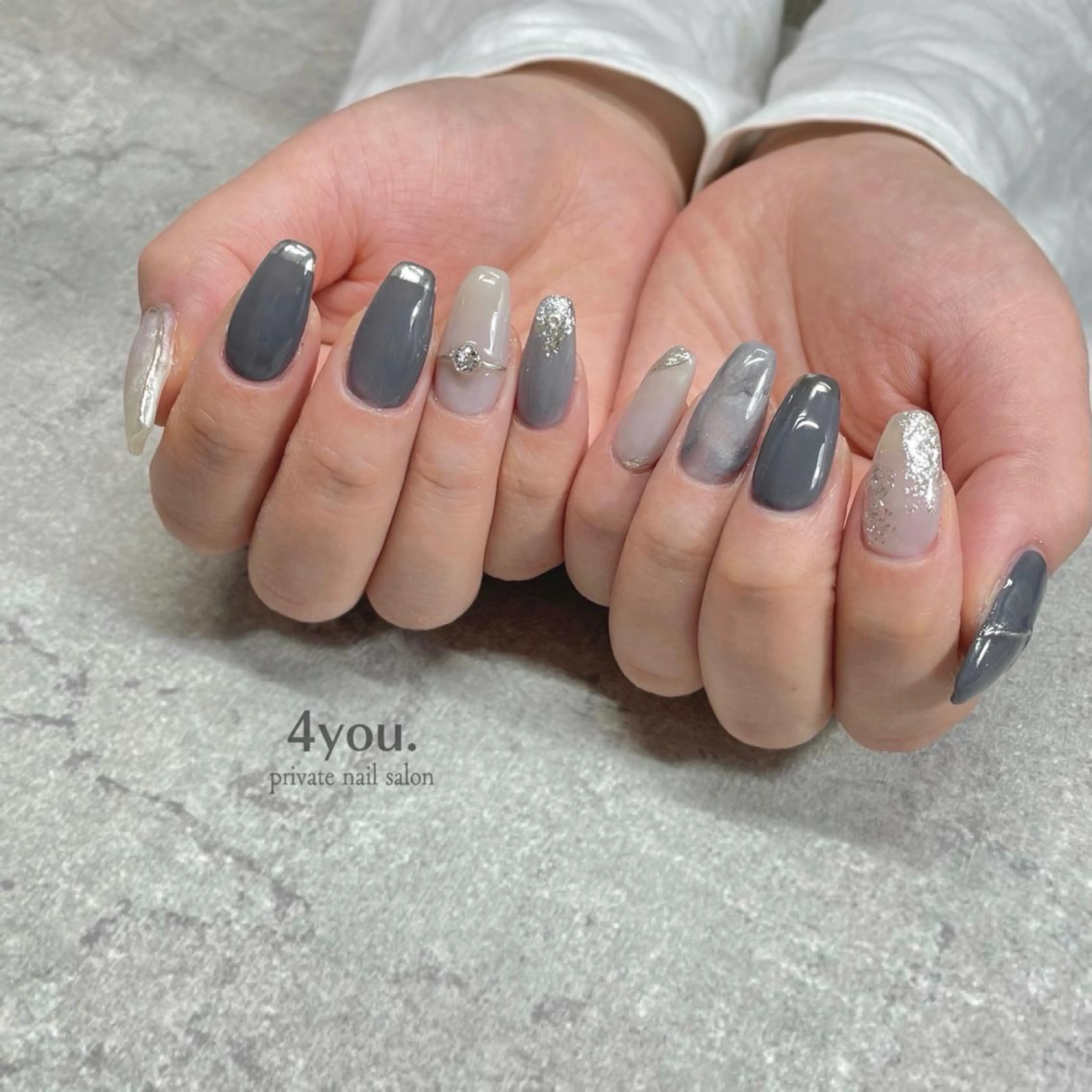 ネイル nail salon ４ｙｏｕ．のネイルデザイン