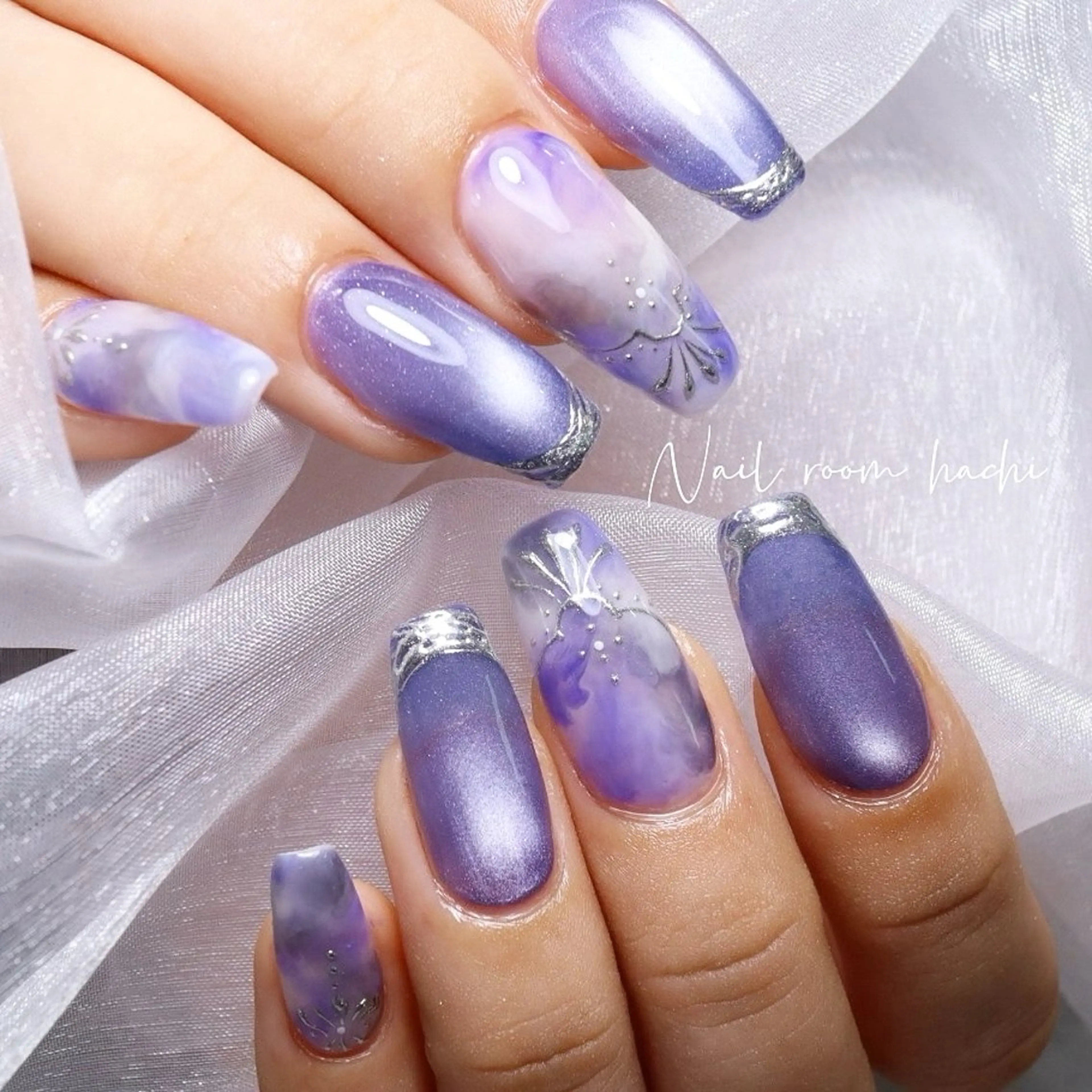 ネイル アートネイル 澤 彩のネイルデザイン