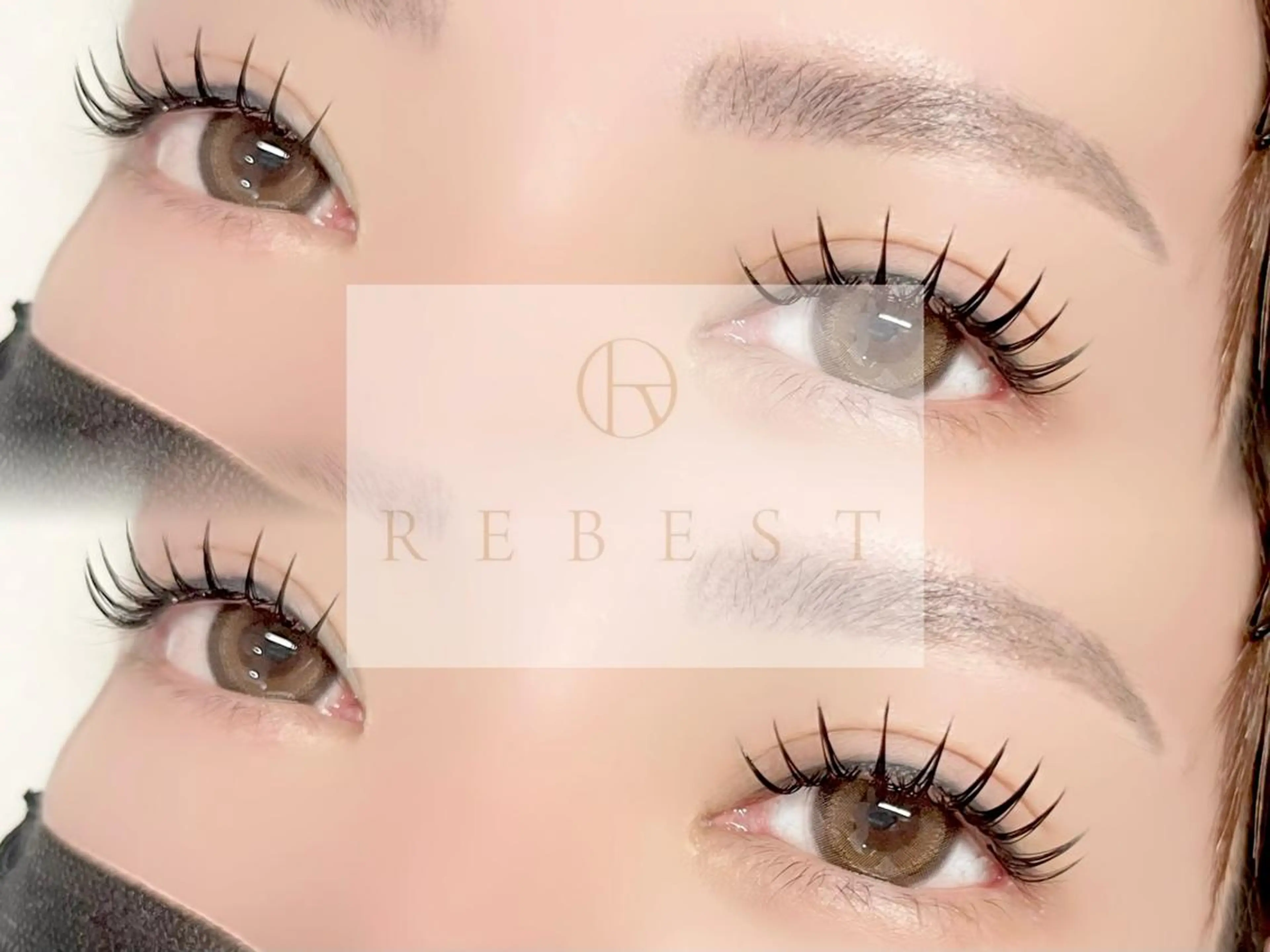 マツエク・マツパ マツエク ＲＥＢＥＳＴ ｅｙｅｌａｓｈのマツエク・マツパデザイン