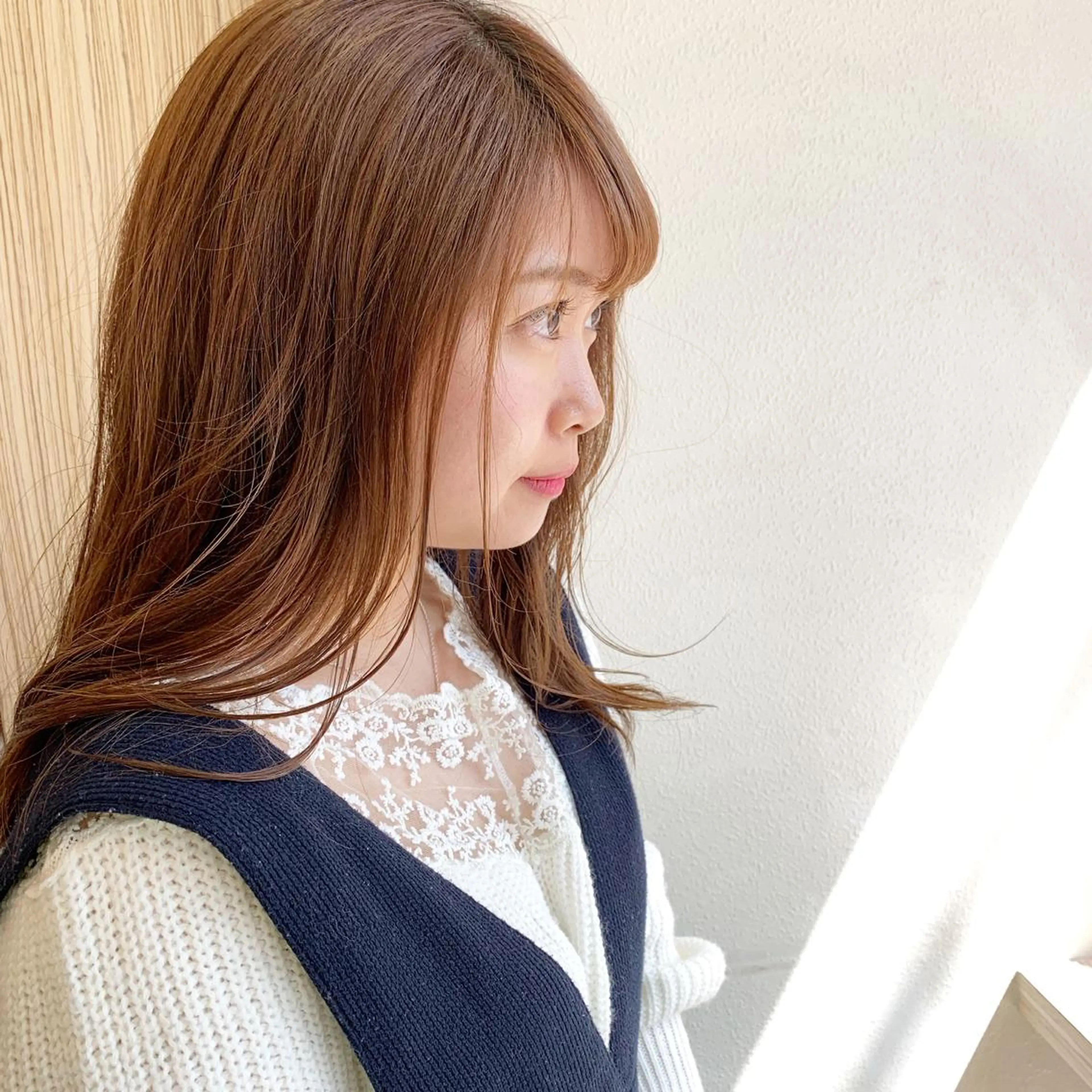 ロング カット ヘアカラー トリートメント ヘアセット DiMPlE  ディンプル所属・🌸スタイリスト 山浦美恵のヘアスタイル