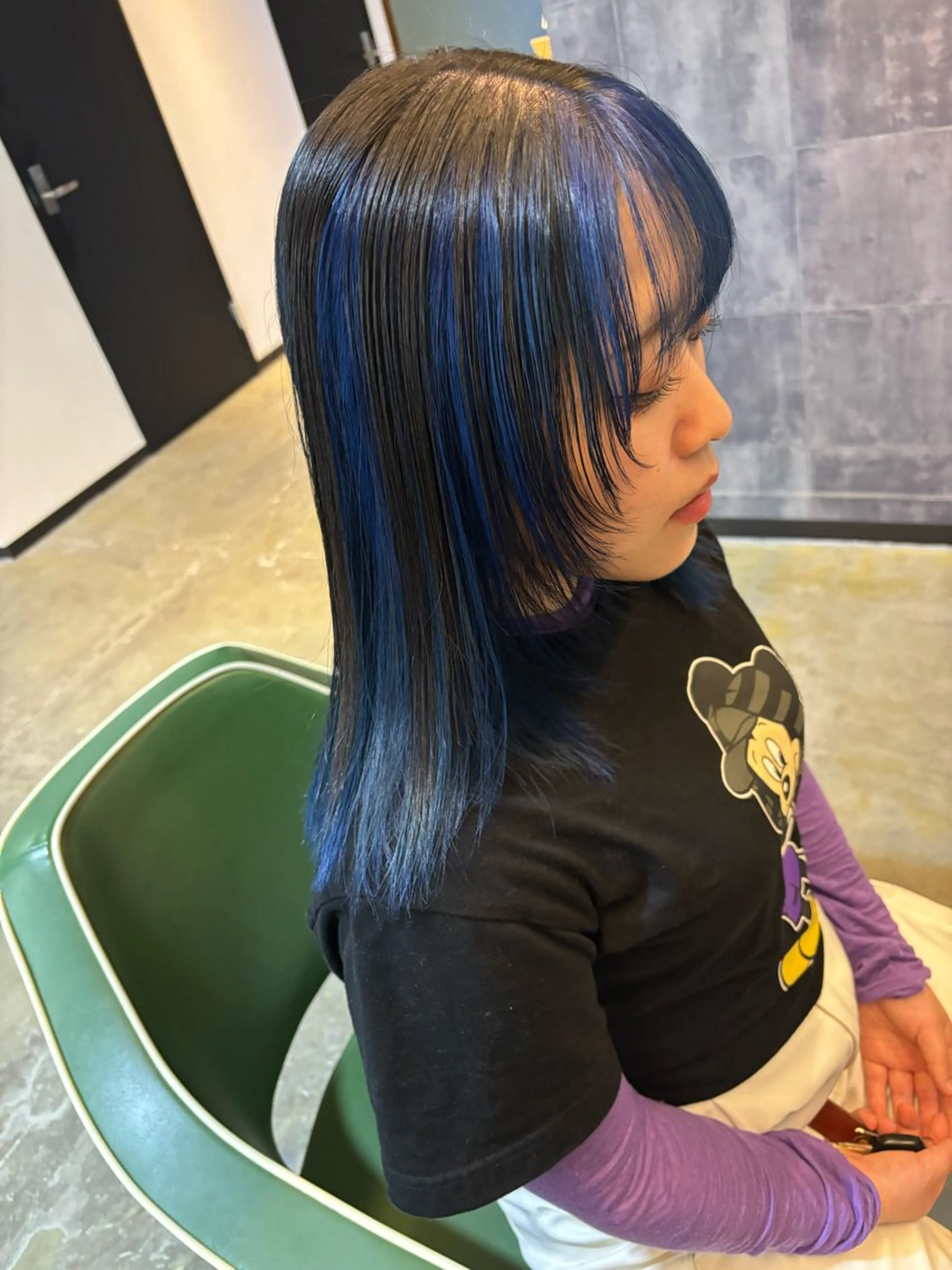 ミディアム カラー カット ヘアカラー トリートメント 広島/ボブ/レイヤー 🌿‬wakabaのヘアスタイル