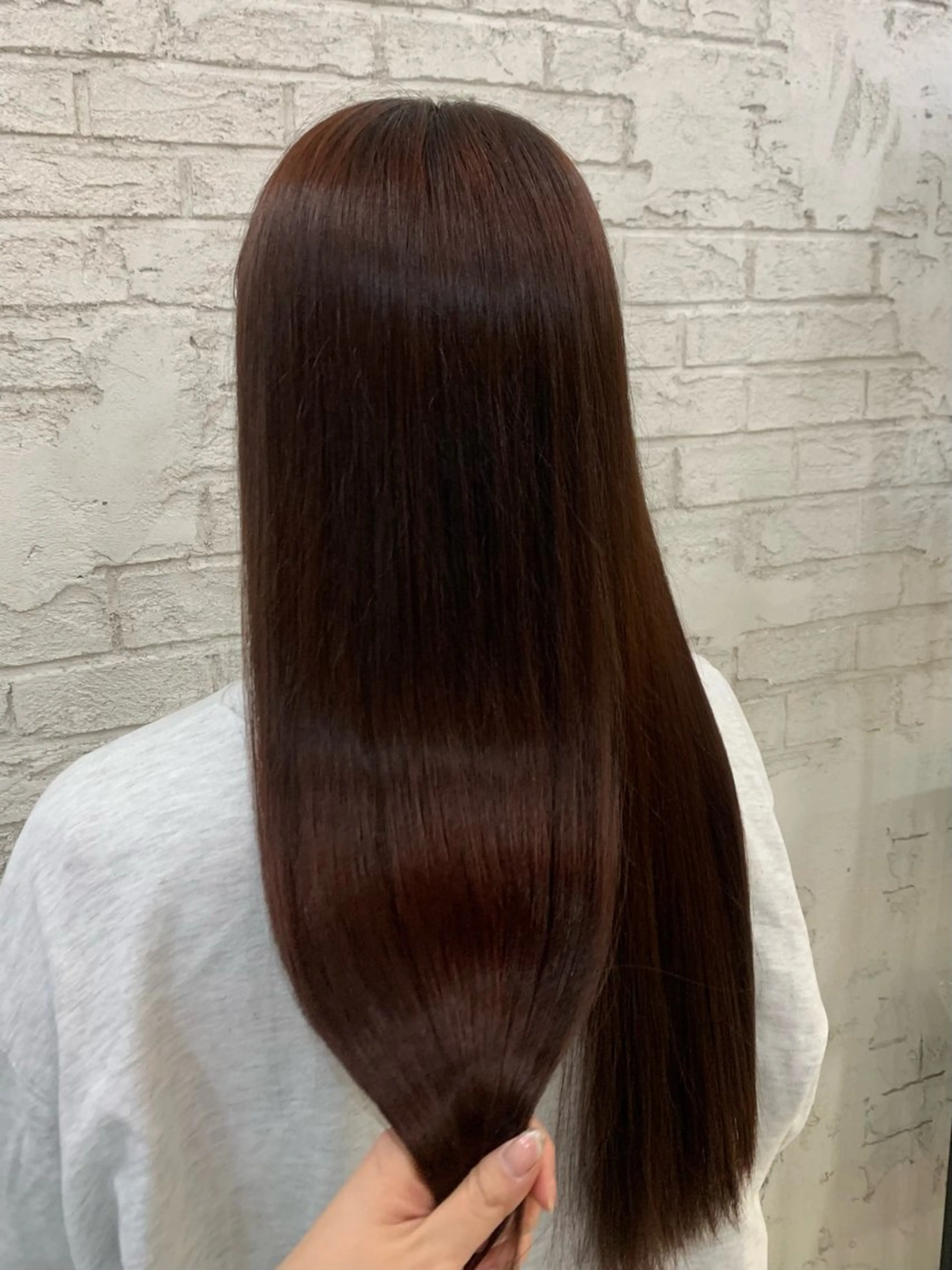 【🌈湿気に負けない!!❤️‍🔥】カット+縮毛矯正クーポン✨️の写真