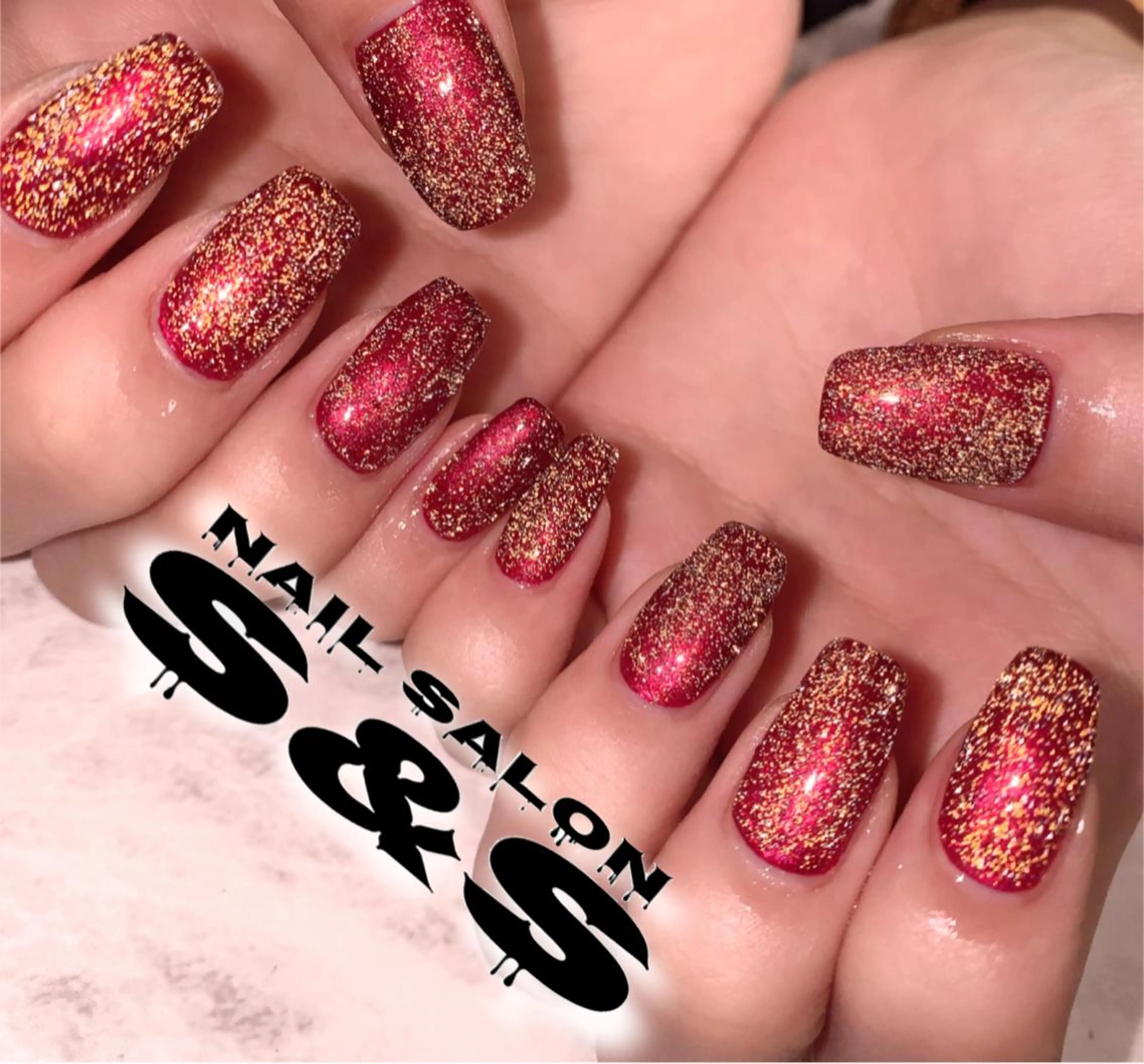 ネイル 長さ出し フラッシュネイル メンズネイル 持ち込み スカルプネイル S&S 村田小百合のネイルデザイン