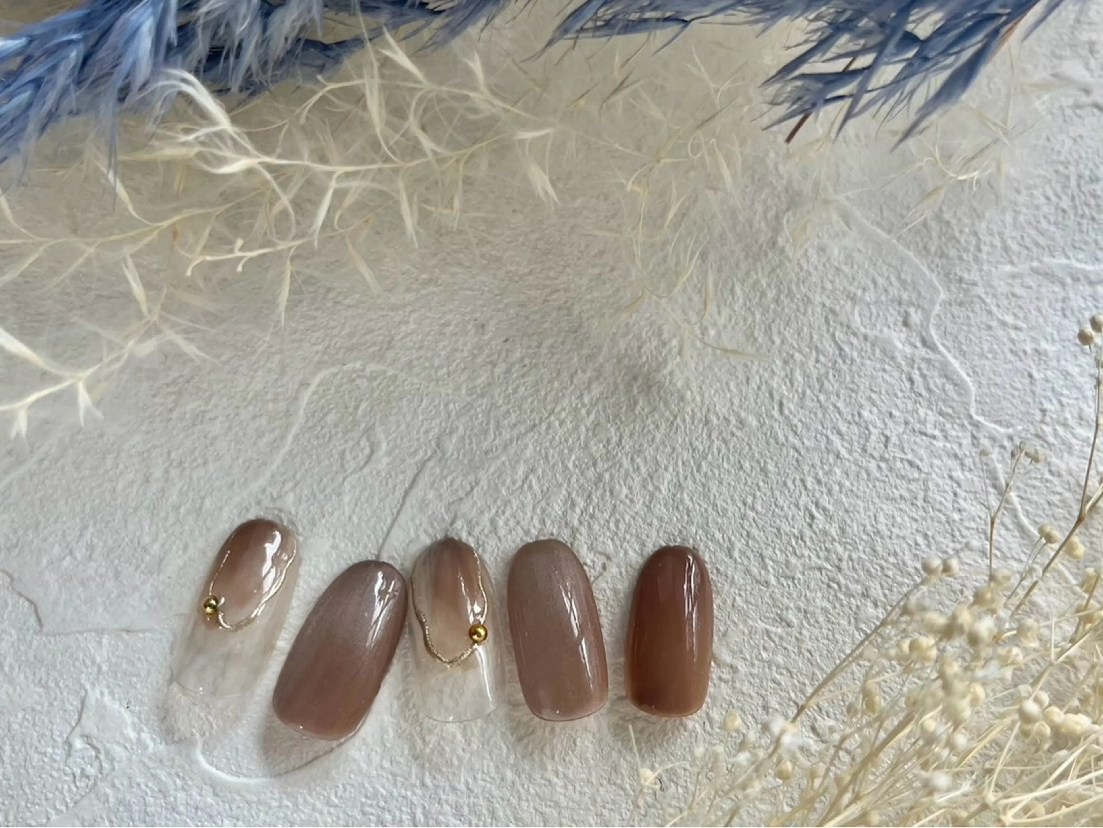 ネイル ジェルネイル メンズネイル パラジェル バレンタイン ワンホンネイル ハンドネイル kiki nail たまプラーザのネイルデザイン